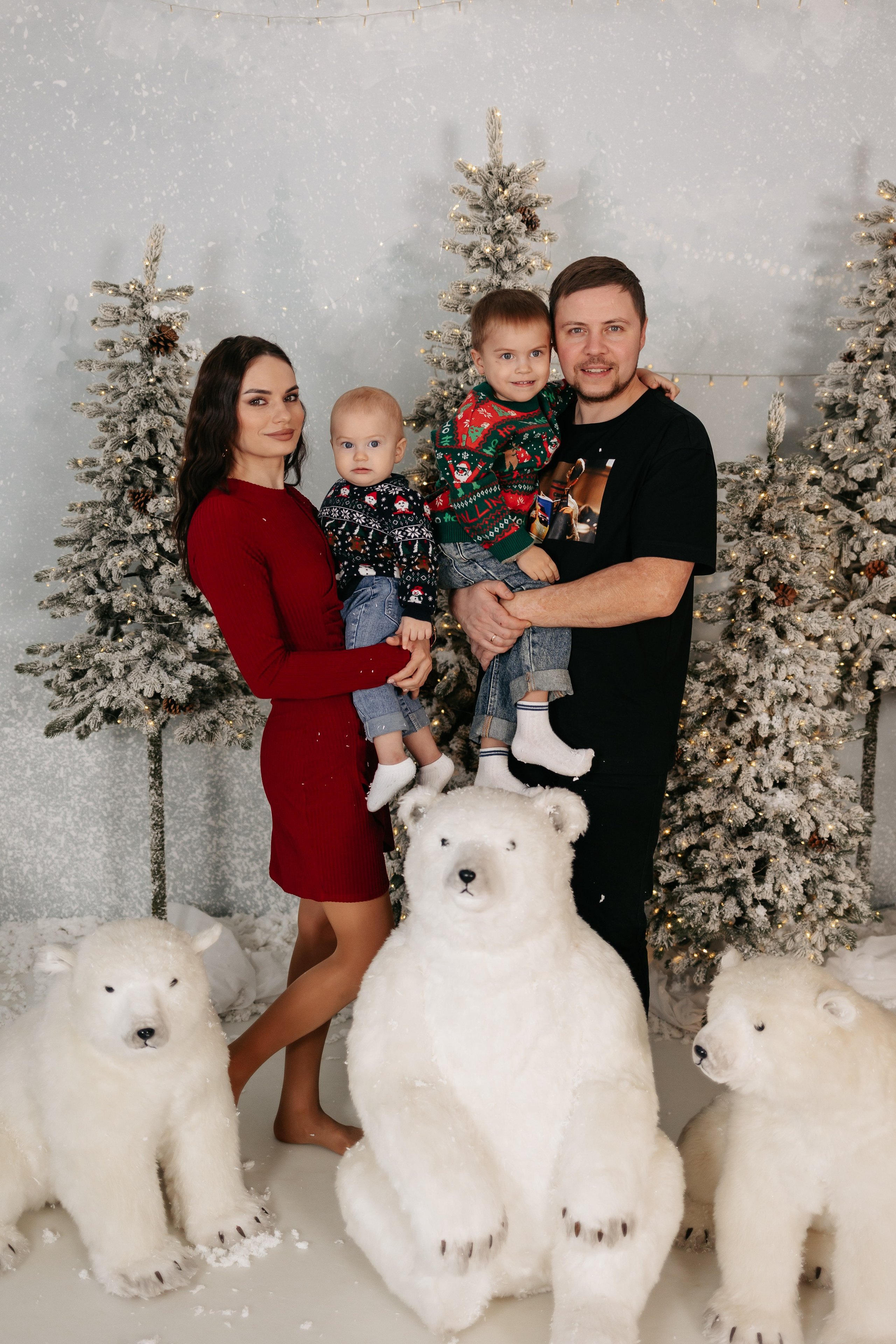 Новый год в Сказочном зале. Фотограф на первый годик, семейный и детский фотограф в Новосибирске