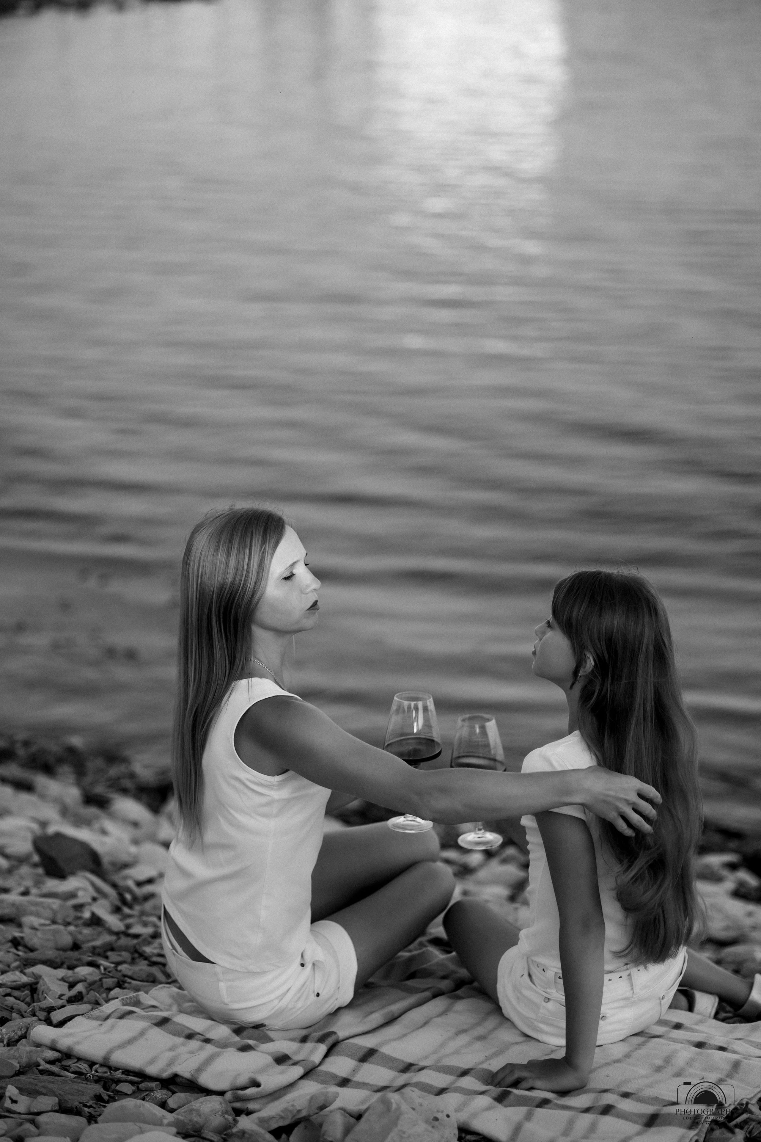 Елена с дочерью Анастасией. Семейный и портретный фотограф в Геленджике Любовь Бодрова