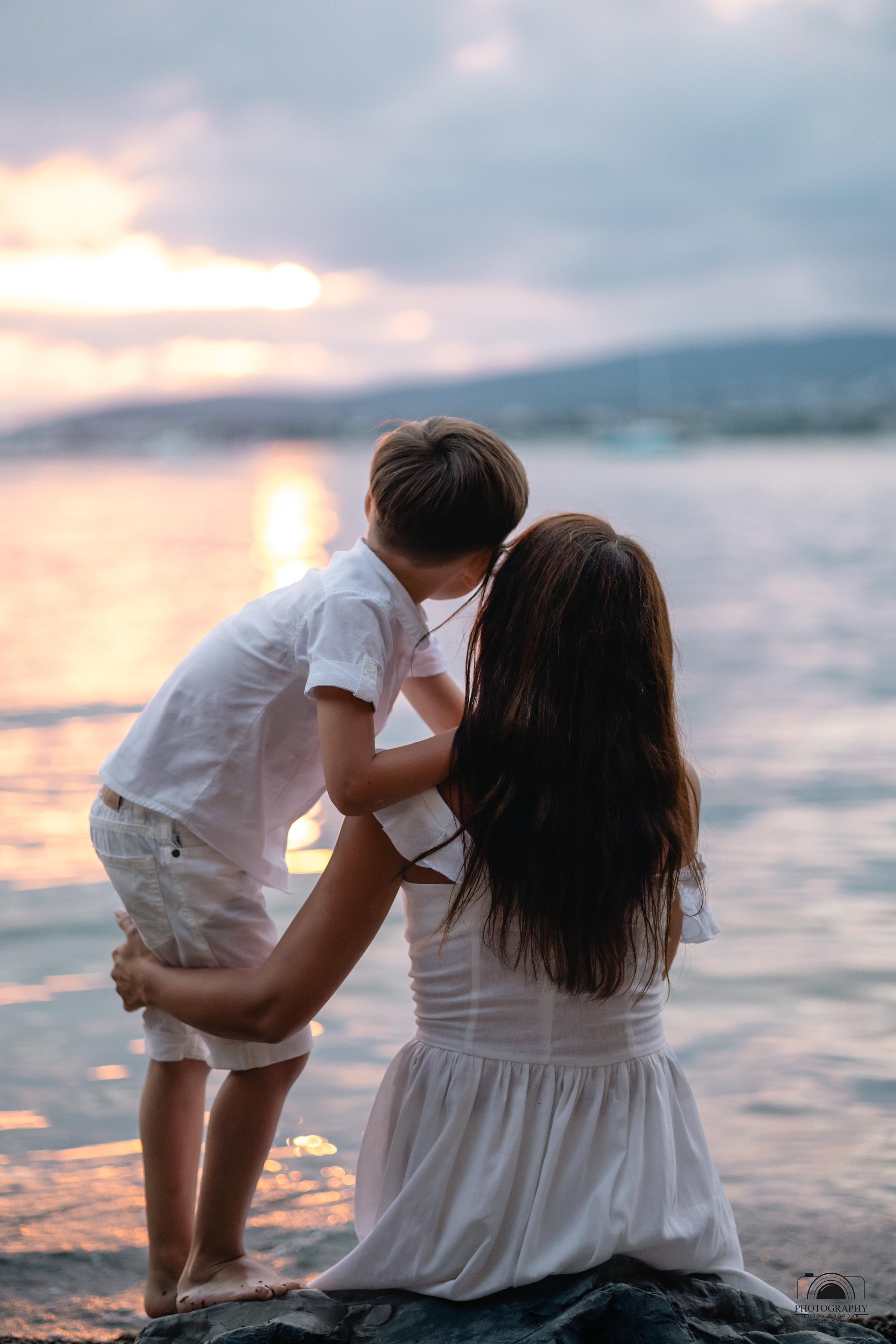 Светлана с сыном Никитой. Семейный и портретный фотограф в Геленджике Любовь Бодрова