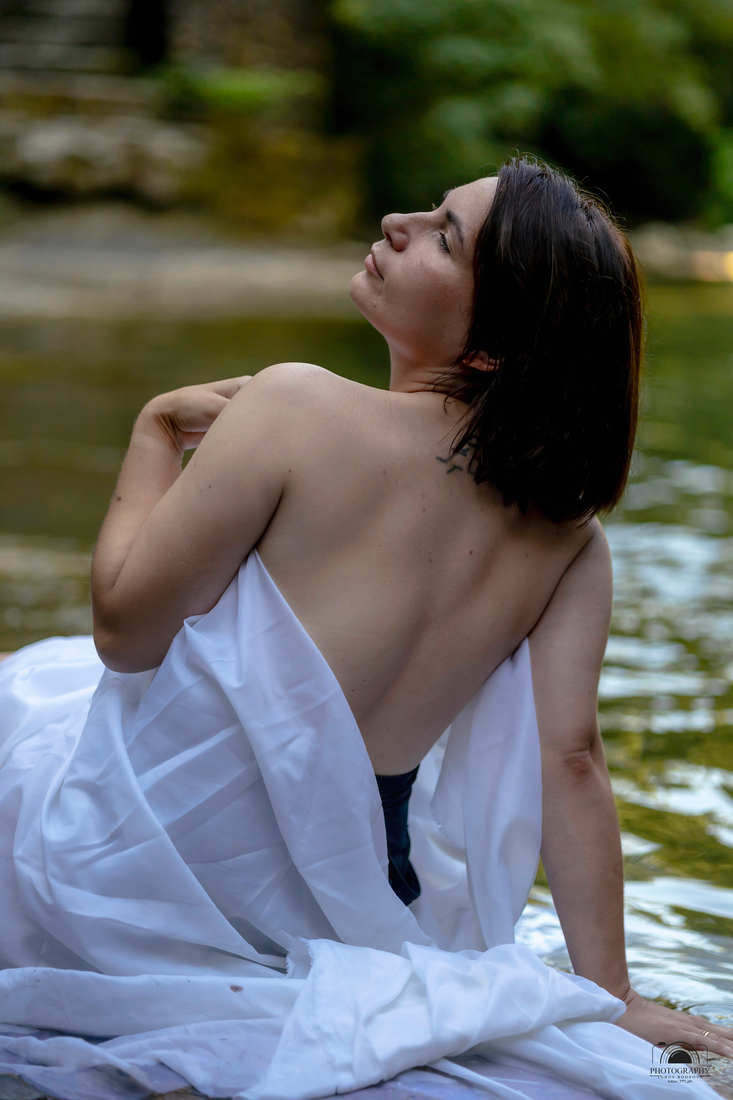 Утро на водопаде. Семейный и портретный фотограф в Геленджике Любовь Бодрова