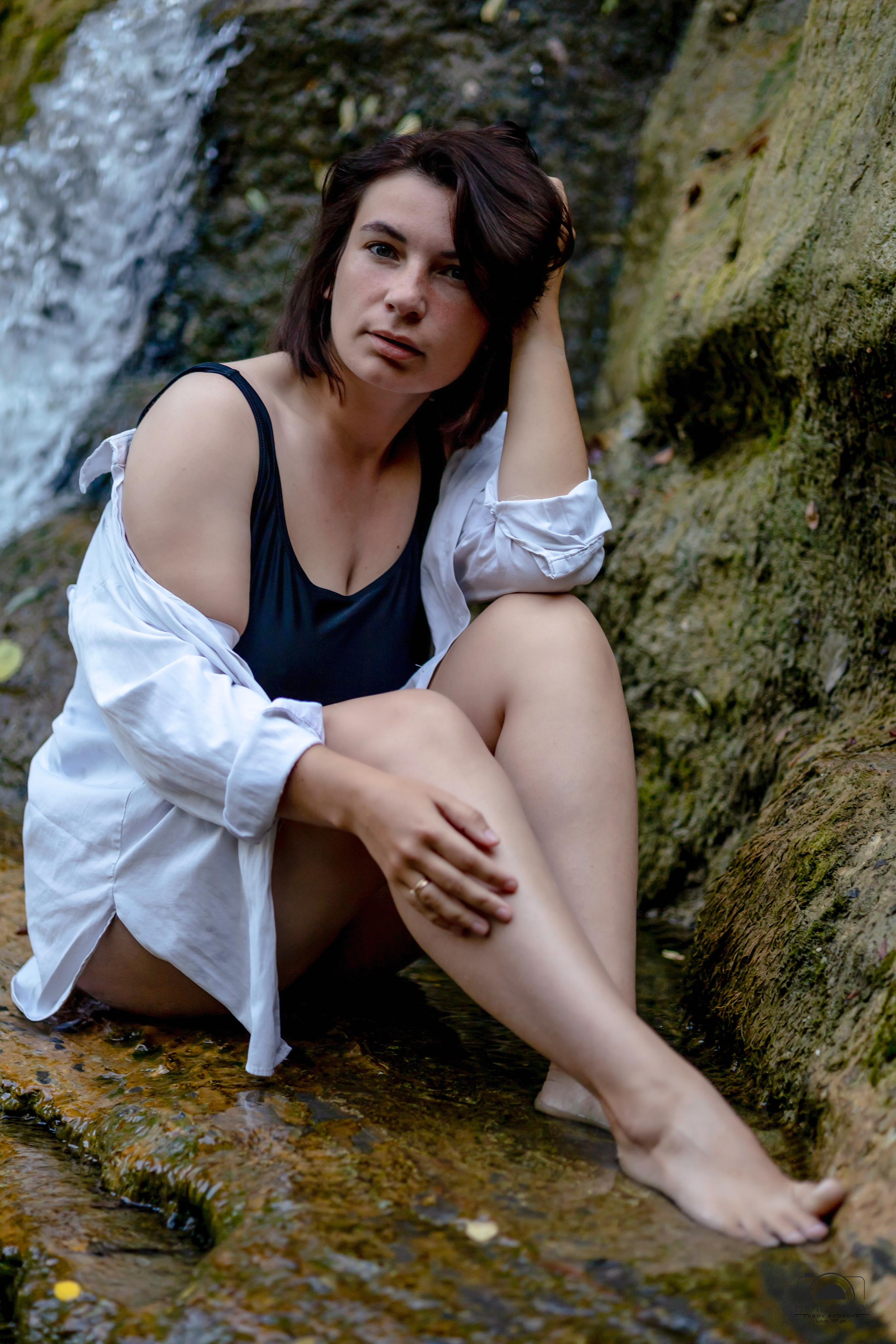 Утро на водопаде. Семейный и портретный фотограф в Геленджике Любовь Бодрова