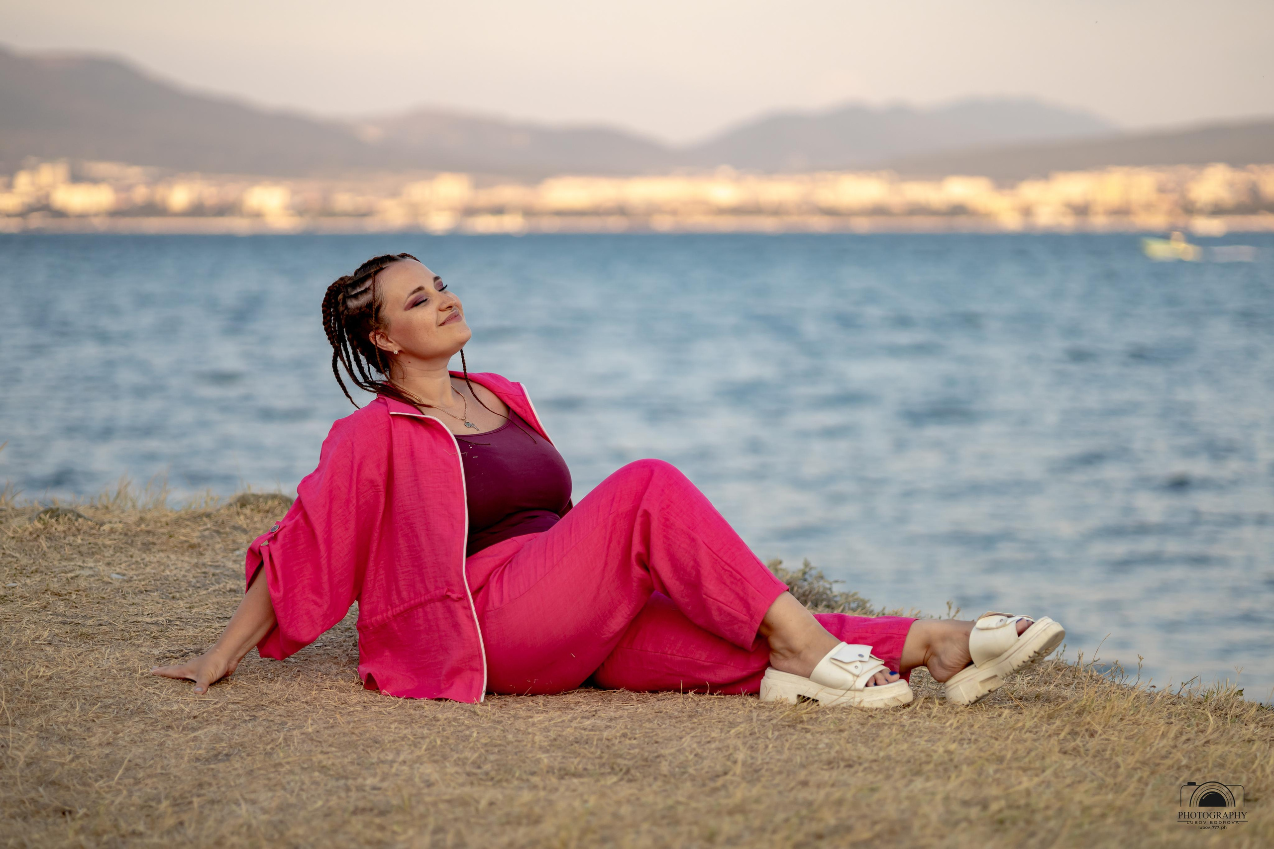 Семейный вечер на берегу моря. Семейный и портретный фотограф в Геленджике Любовь Бодрова