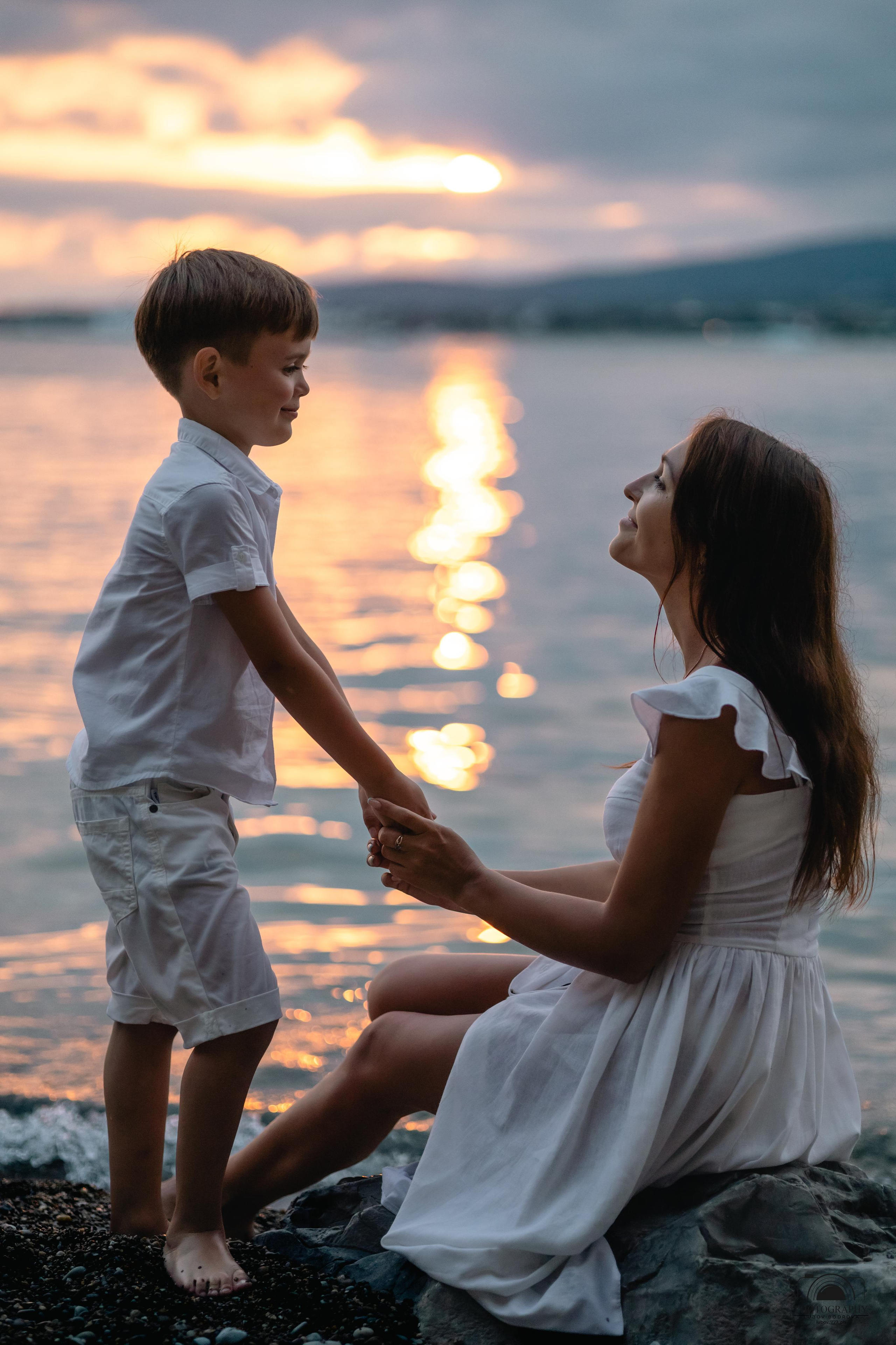 Светлана с сыном Никитой. Семейный и портретный фотограф в Геленджике Любовь Бодрова