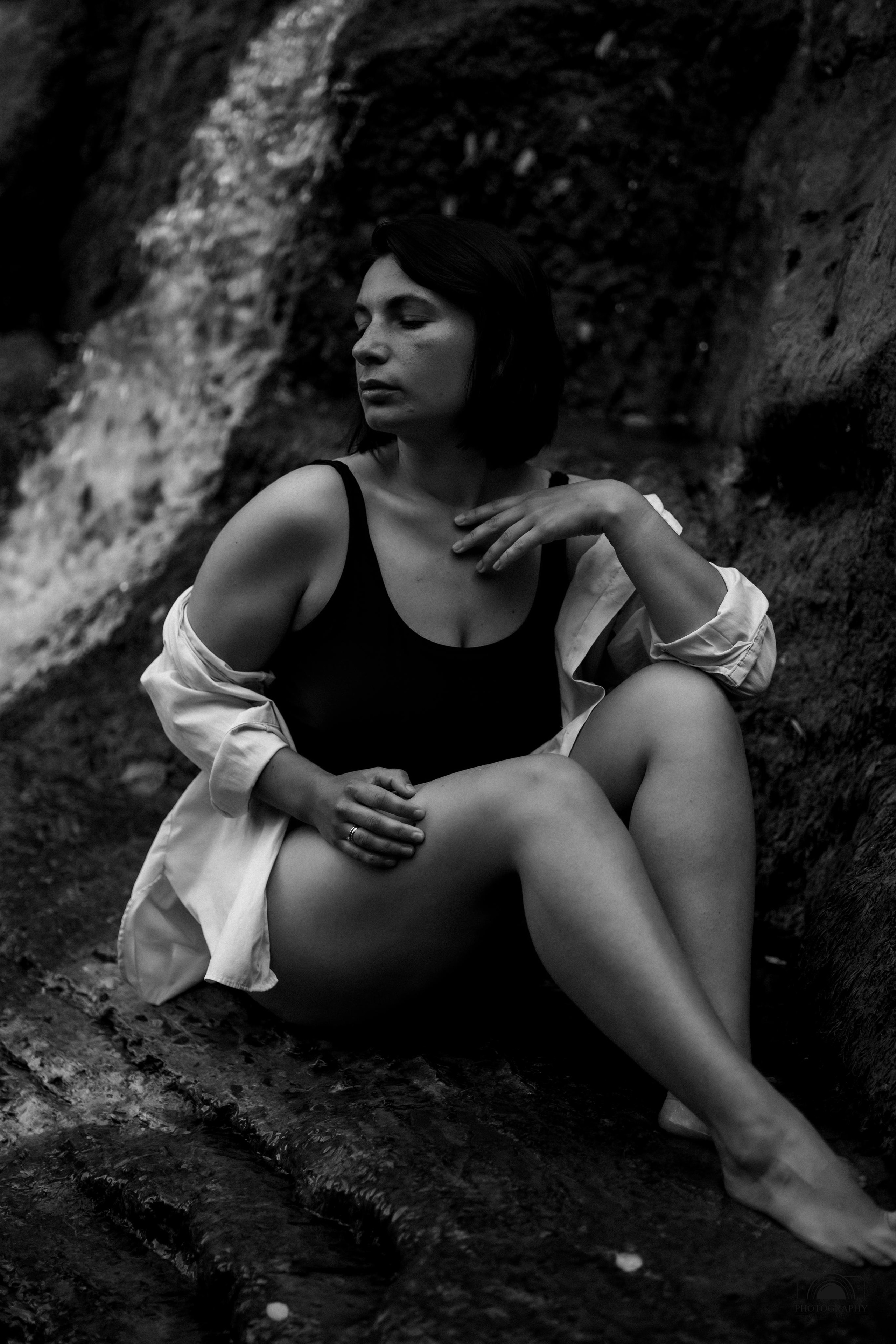 Утро на водопаде. Семейный и портретный фотограф в Геленджике Любовь Бодрова