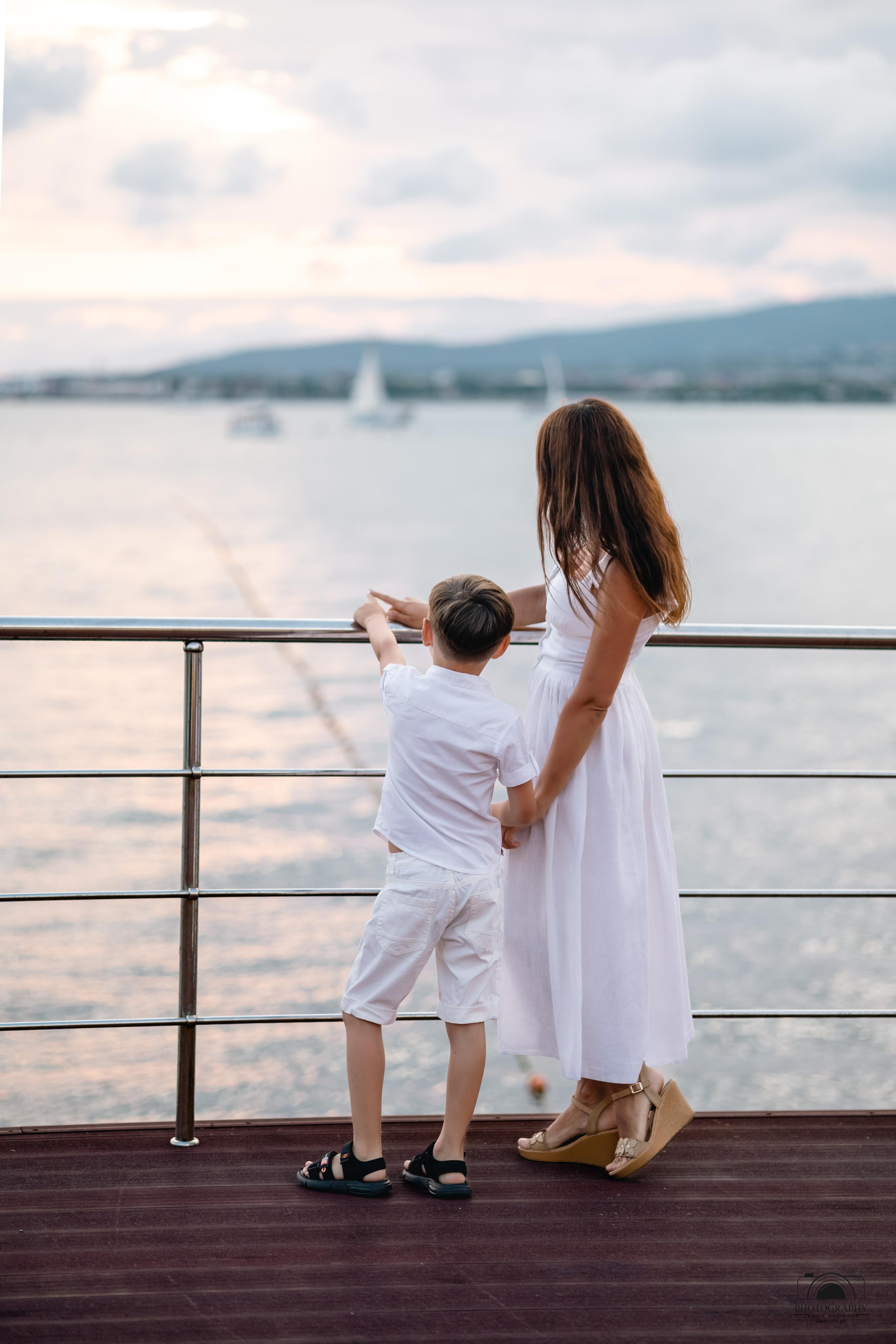 Светлана с сыном Никитой. Семейный и портретный фотограф в Геленджике Любовь Бодрова