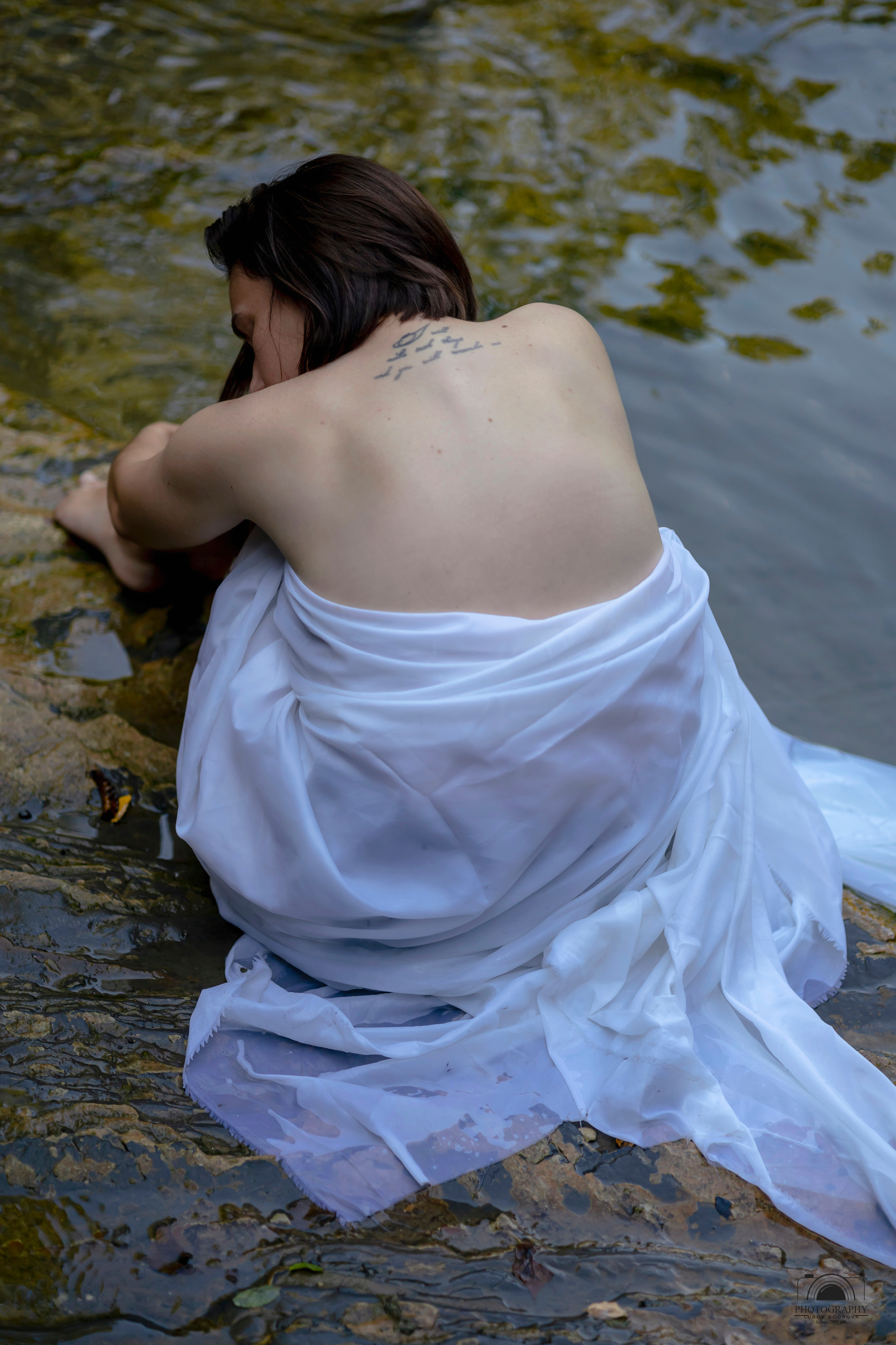 Утро на водопаде. Семейный и портретный фотограф в Геленджике Любовь Бодрова