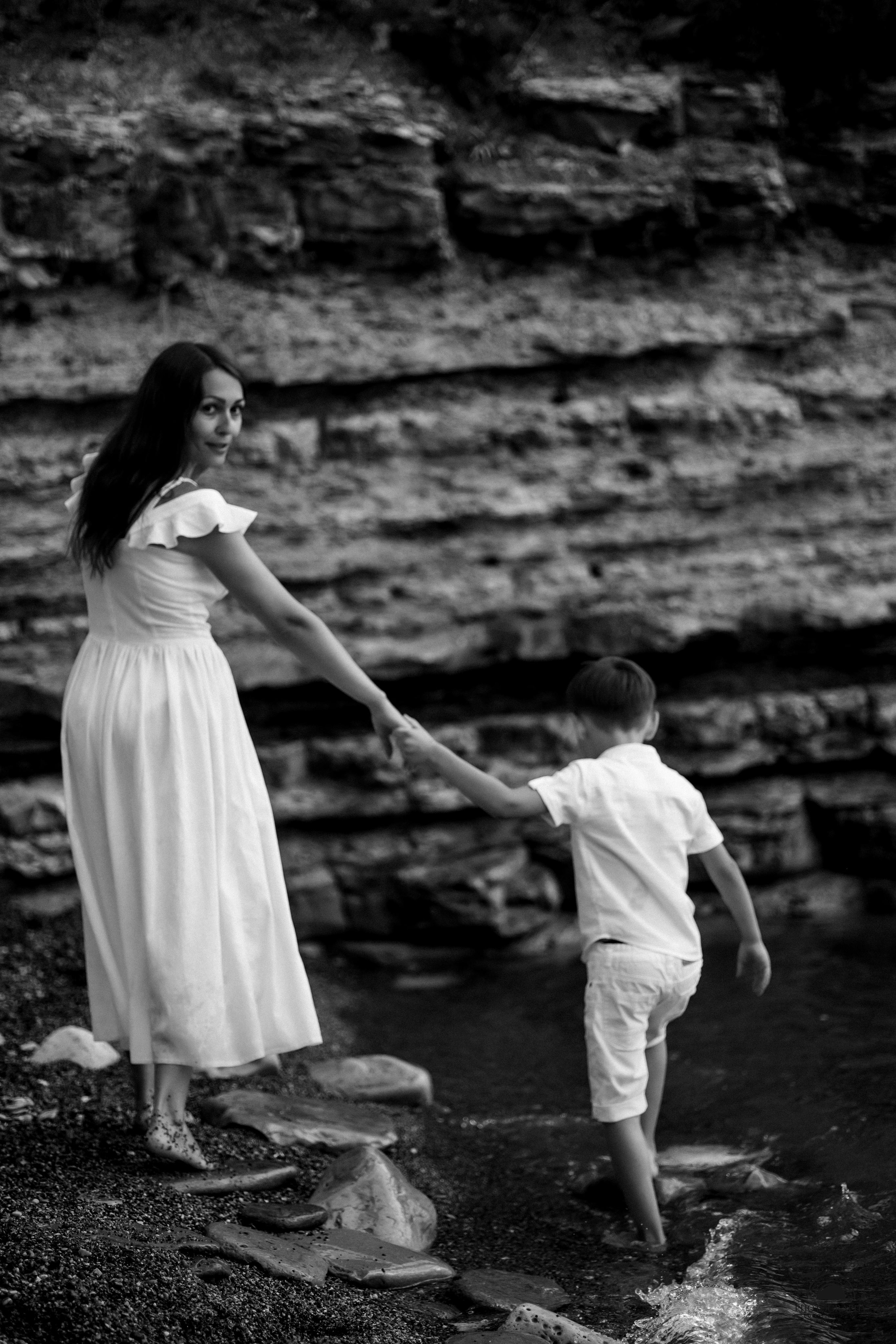 Светлана с сыном Никитой. Семейный и портретный фотограф в Геленджике Любовь Бодрова