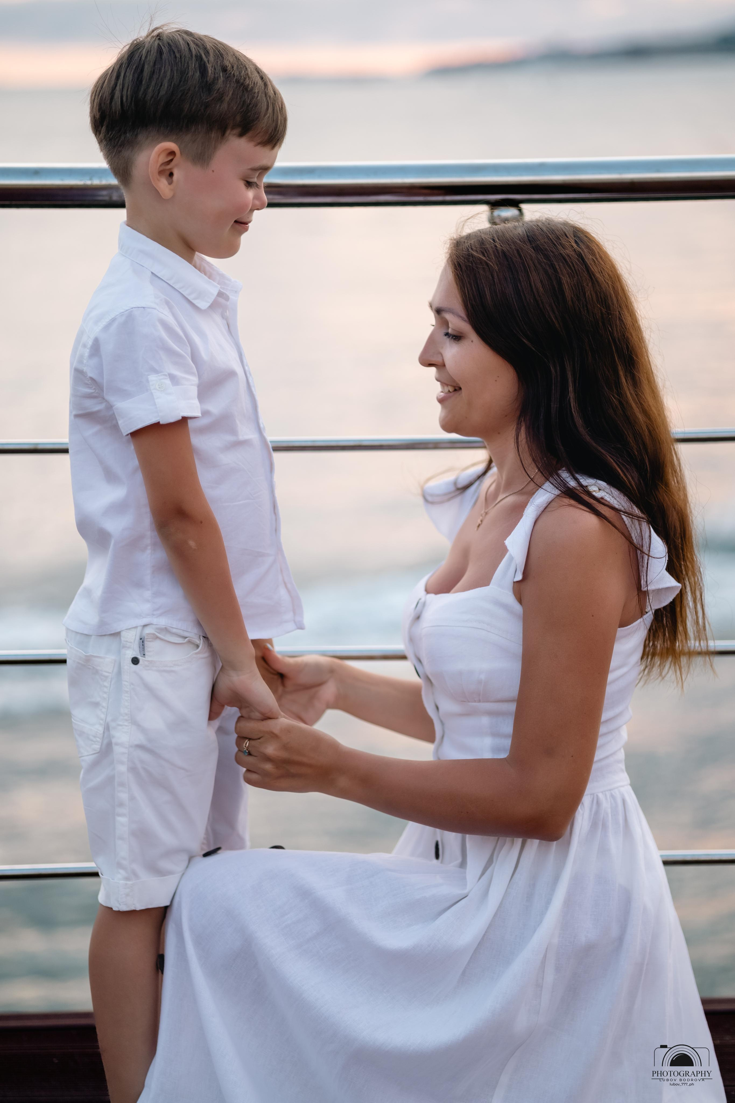 Светлана с сыном Никитой. Семейный и портретный фотограф в Геленджике Любовь Бодрова
