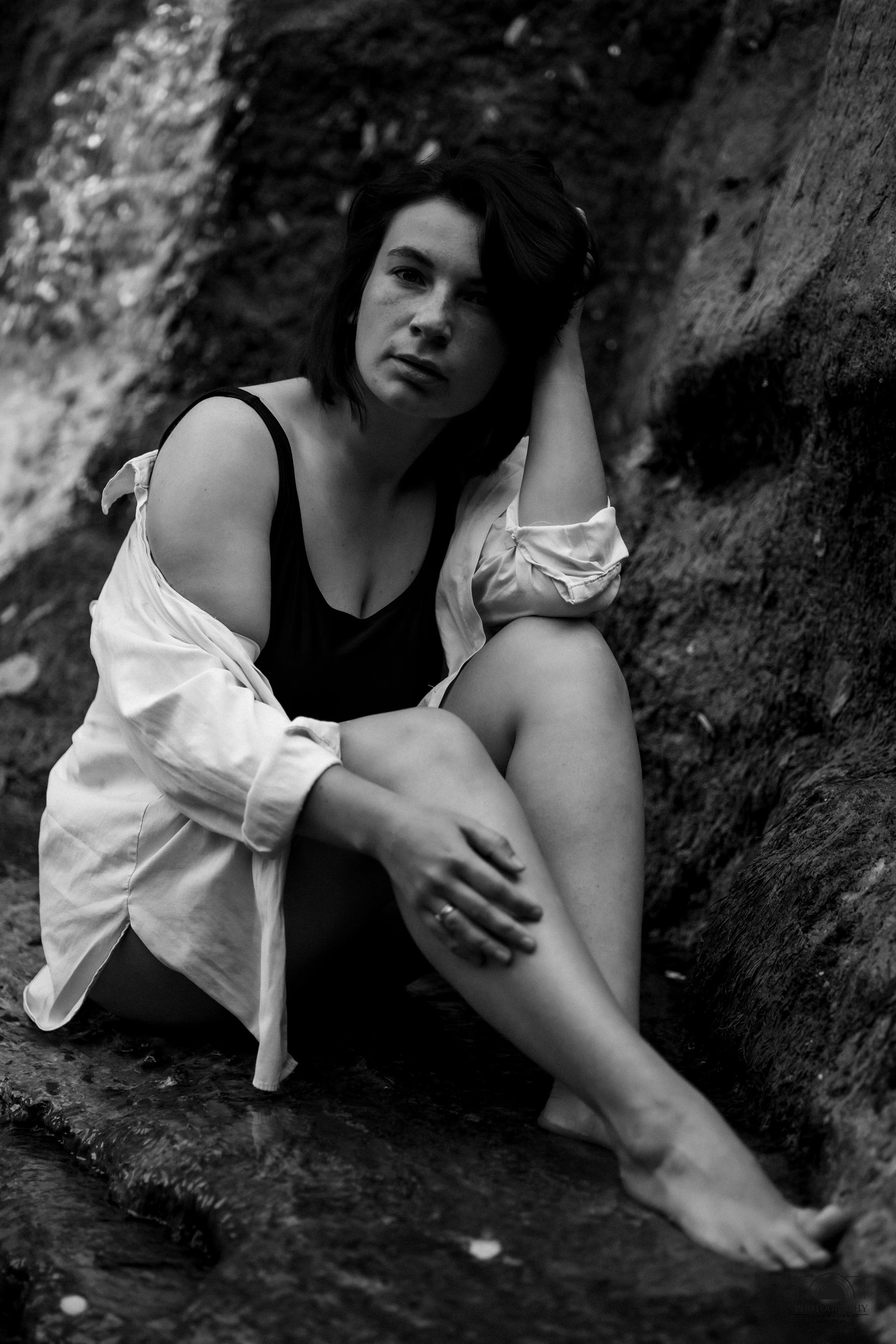 Утро на водопаде. Семейный и портретный фотограф в Геленджике Любовь Бодрова