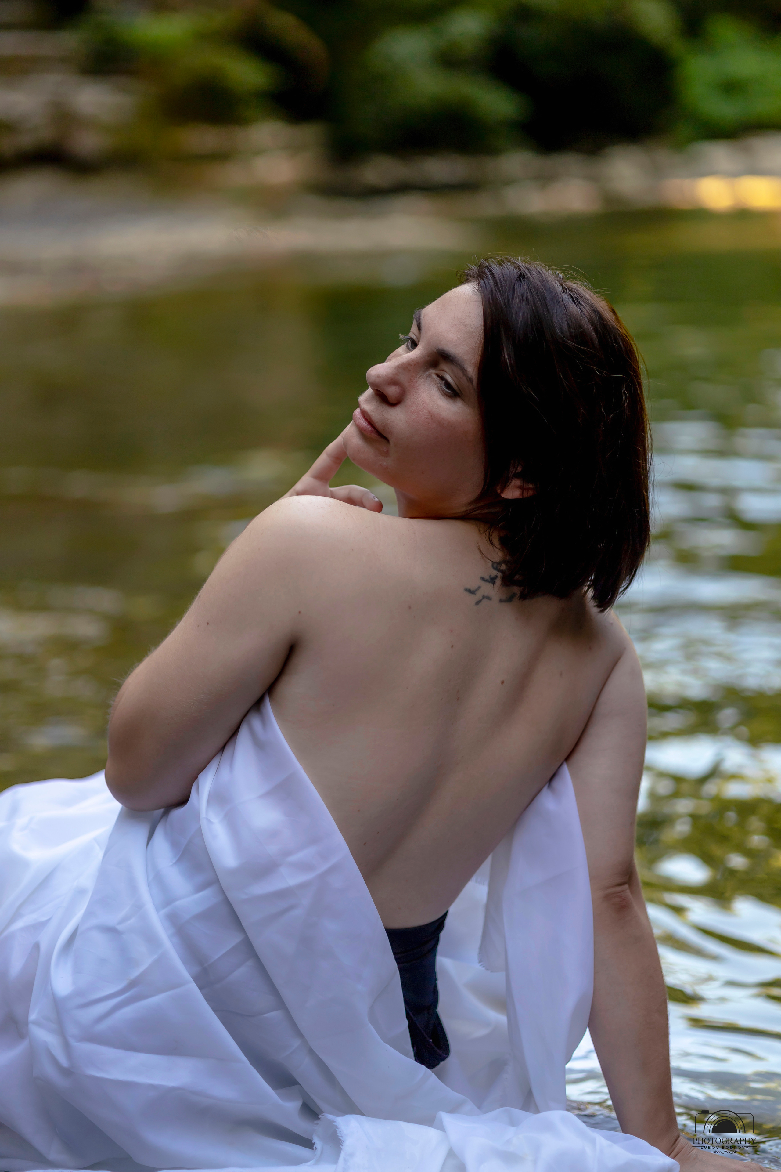 Утро на водопаде. Семейный и портретный фотограф в Геленджике Любовь Бодрова