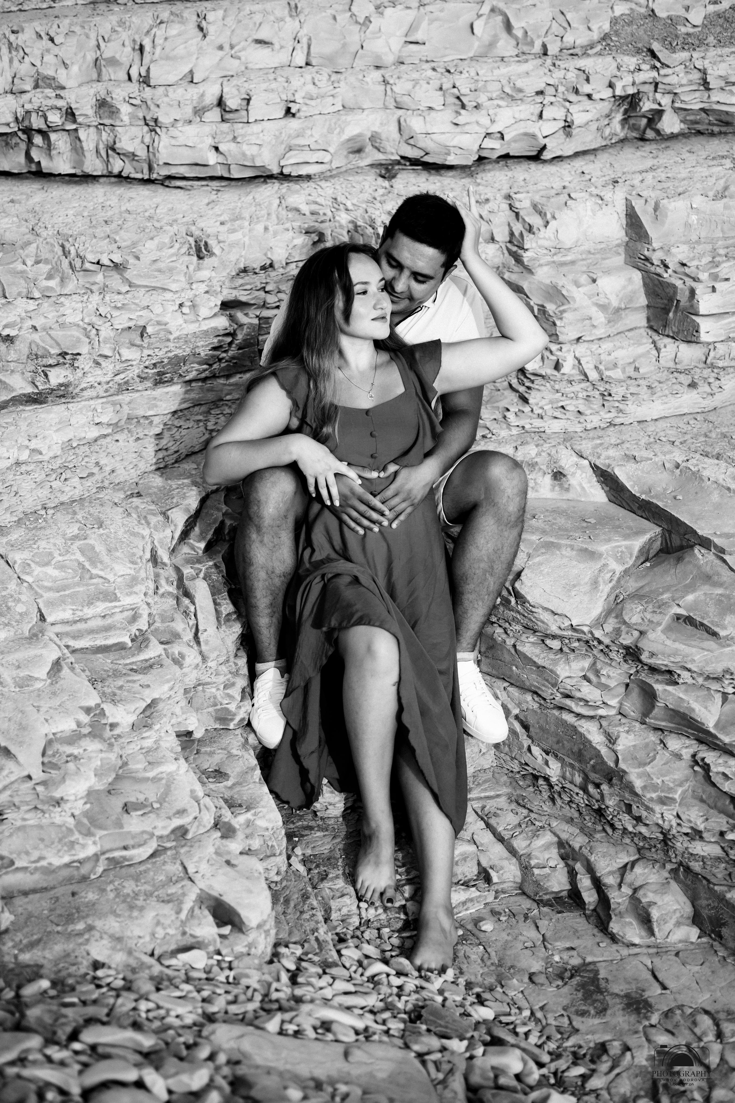 Закат на побережье. Семейный и портретный фотограф в Геленджике Любовь Бодрова