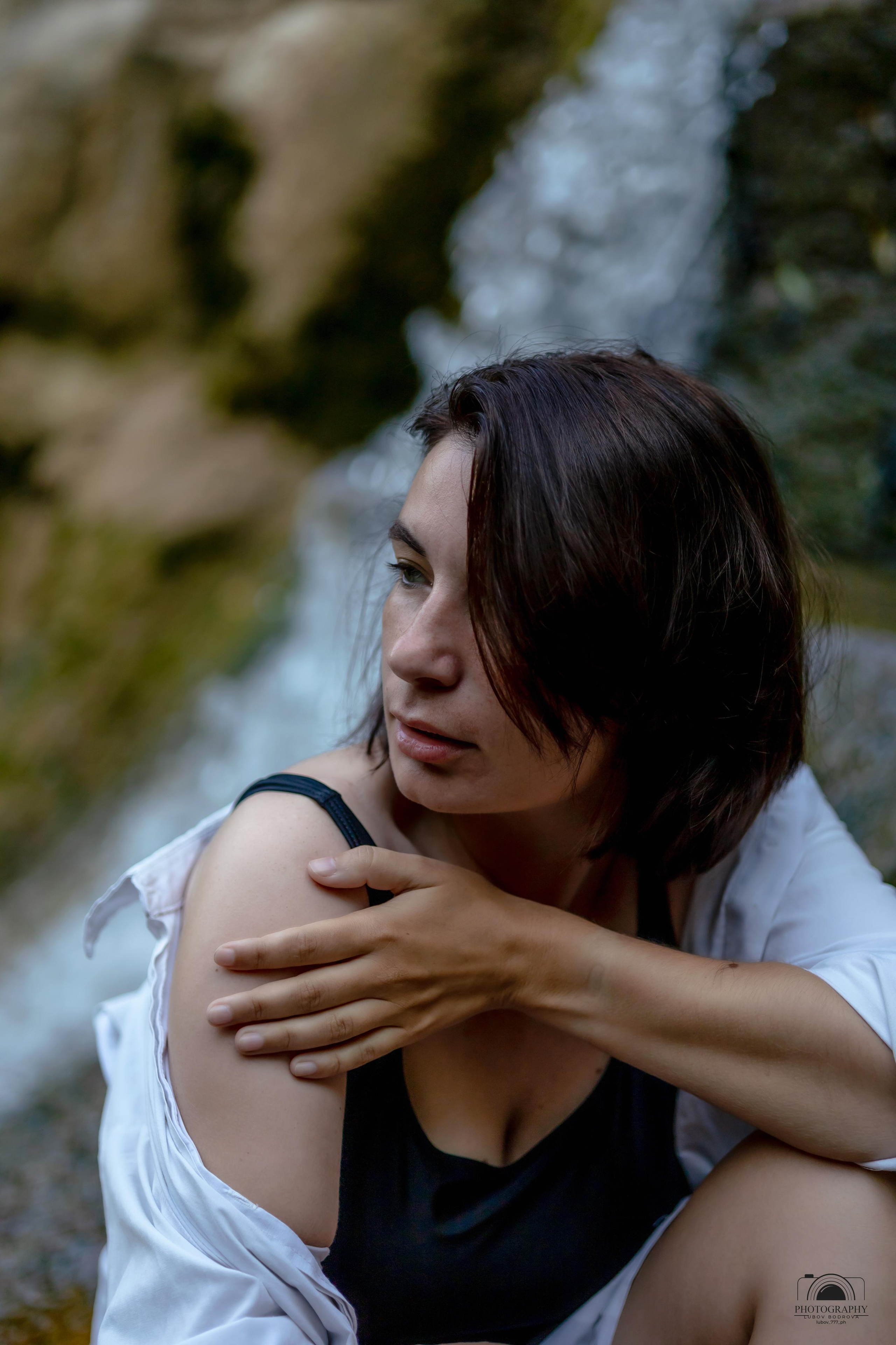 Утро на водопаде. Семейный и портретный фотограф в Геленджике Любовь Бодрова