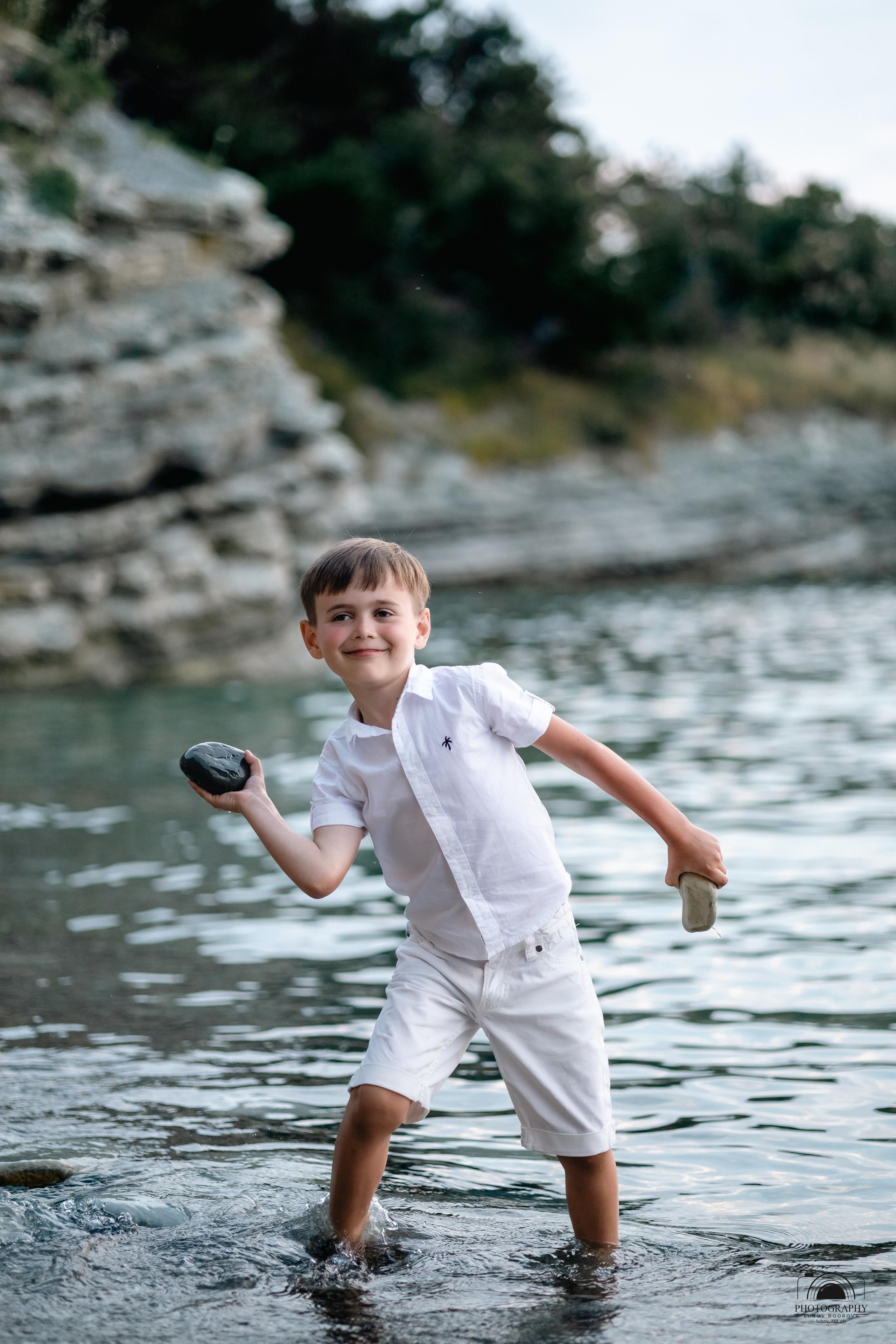 Светлана с сыном Никитой. Семейный и портретный фотограф в Геленджике Любовь Бодрова