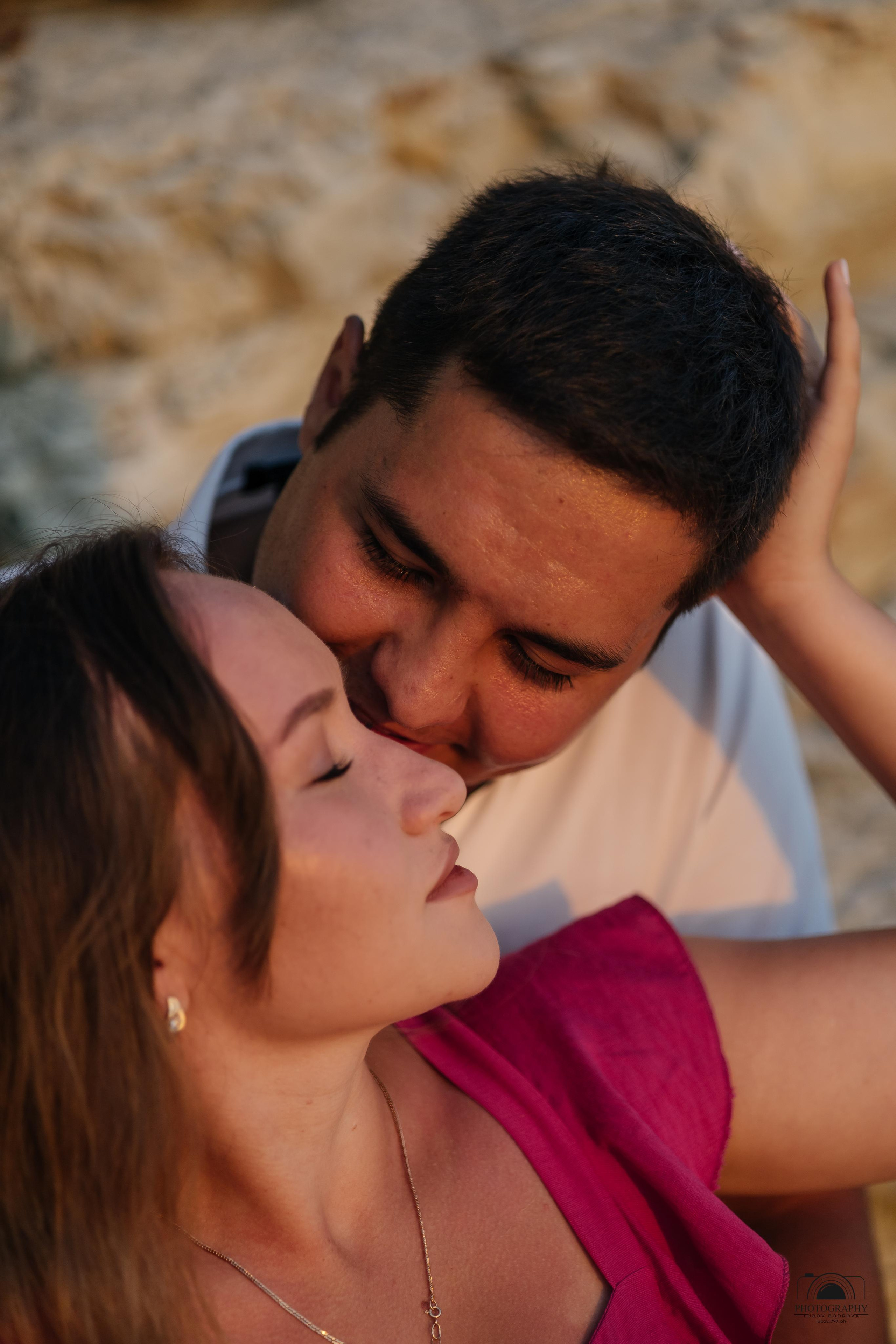 Закат на побережье. Семейный и портретный фотограф в Геленджике Любовь Бодрова