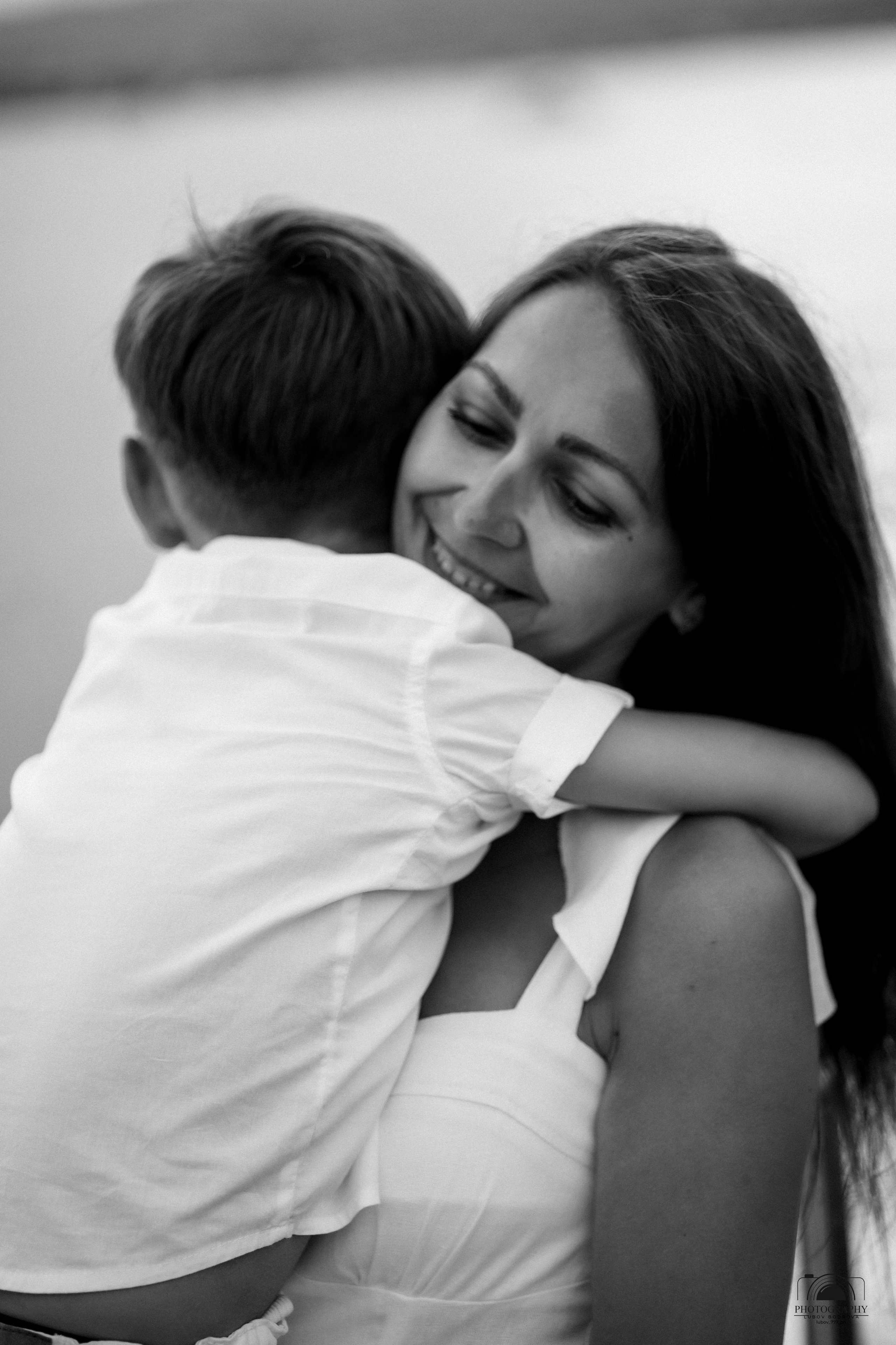 Светлана с сыном Никитой. Семейный и портретный фотограф в Геленджике Любовь Бодрова