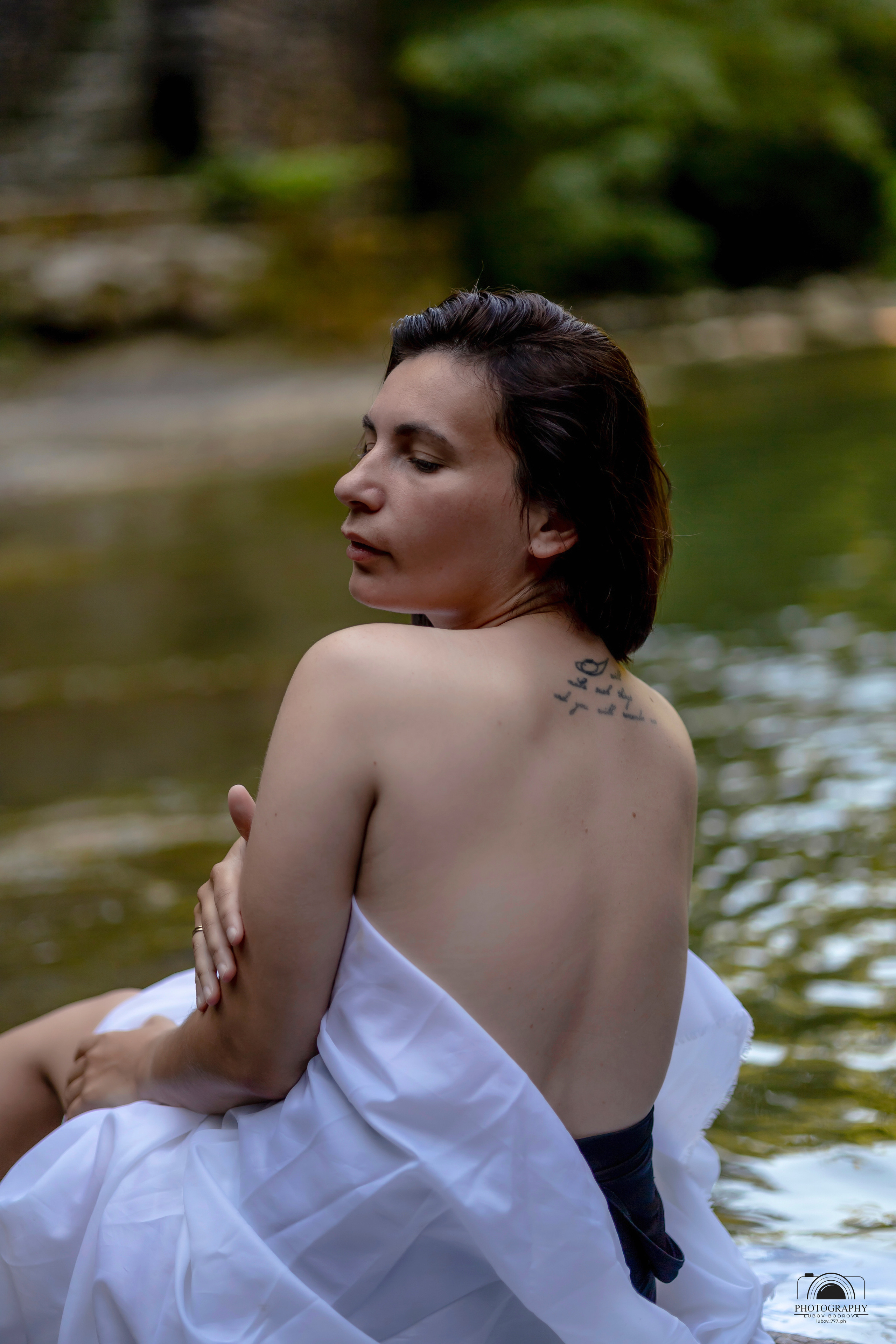 Утро на водопаде. Семейный и портретный фотограф в Геленджике Любовь Бодрова