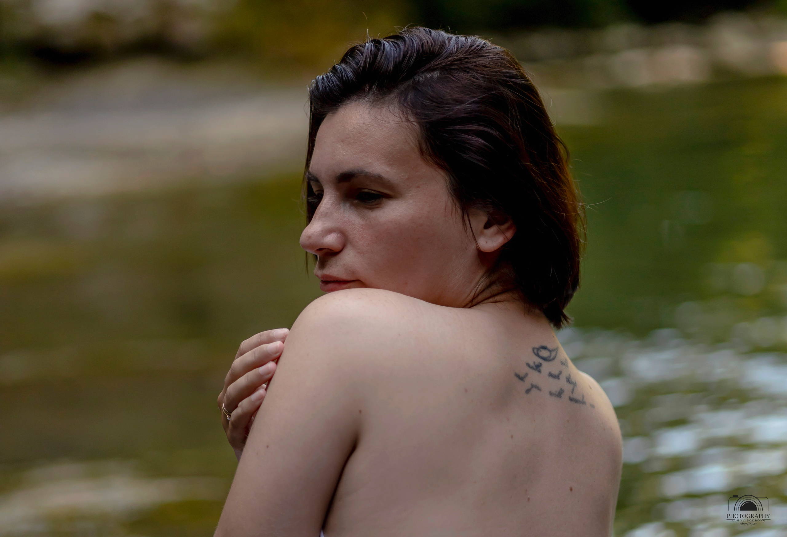 Утро на водопаде. Семейный и портретный фотограф в Геленджике Любовь Бодрова