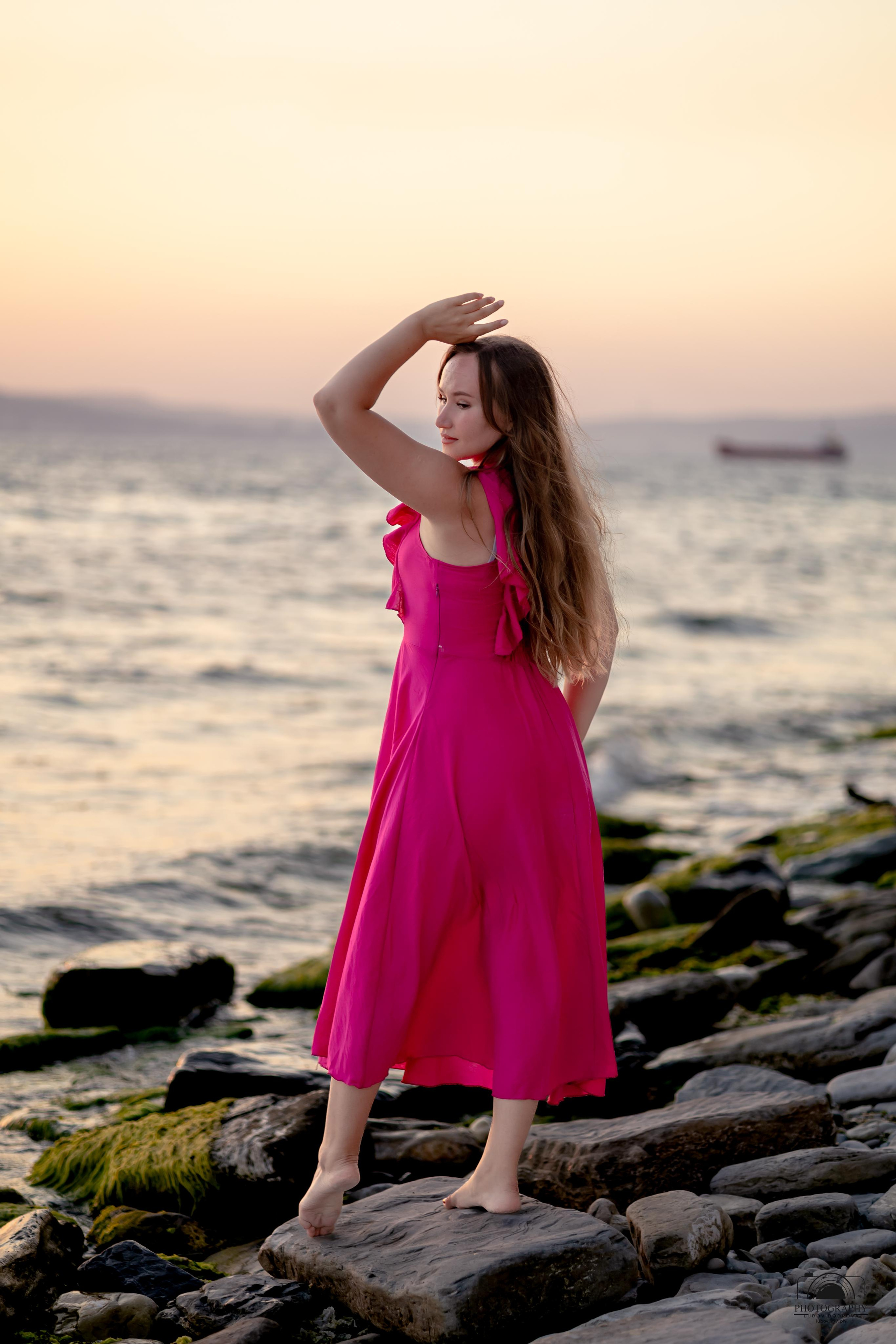 Закат на побережье. Семейный и портретный фотограф в Геленджике Любовь Бодрова