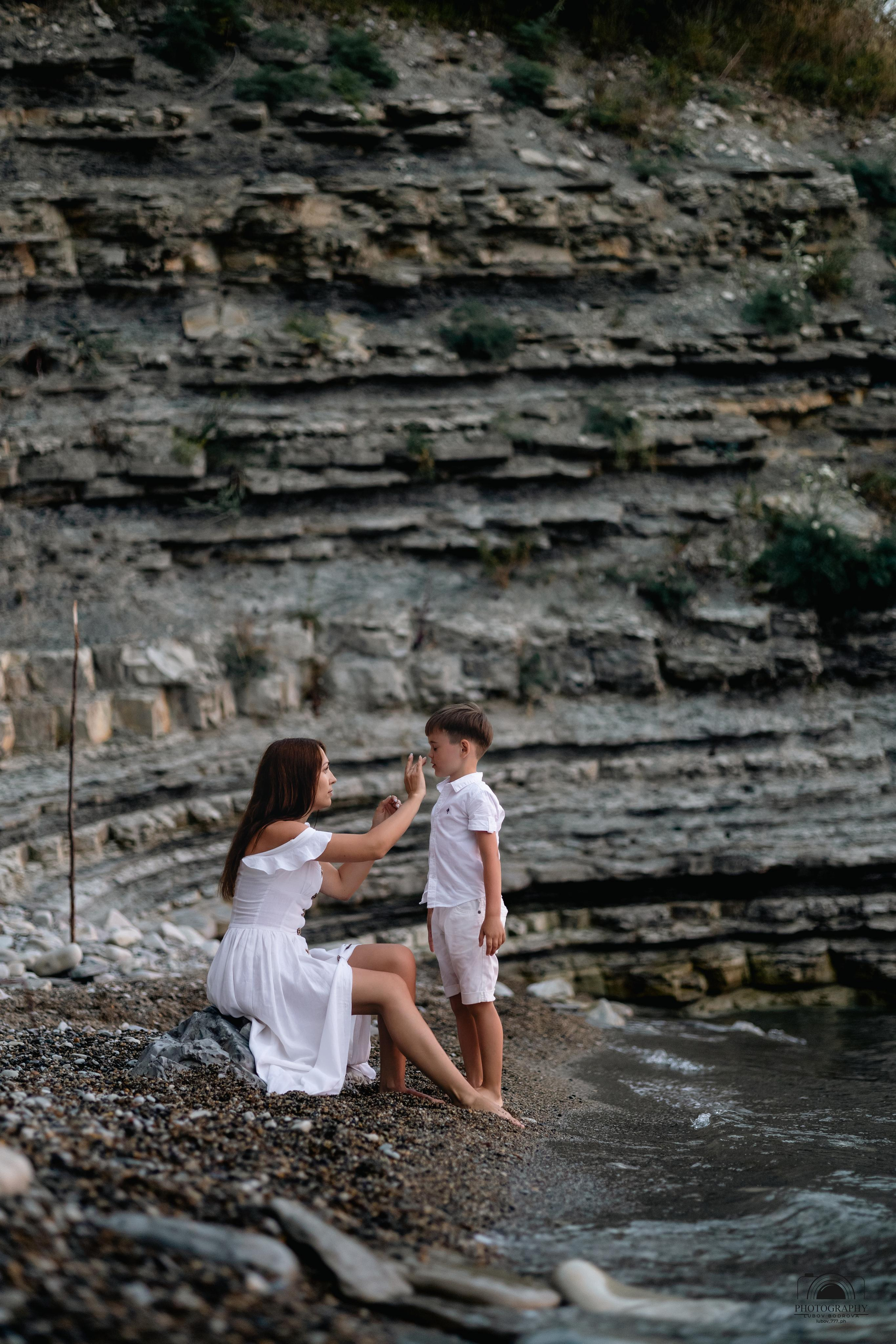 Светлана с сыном Никитой. Семейный и портретный фотограф в Геленджике Любовь Бодрова