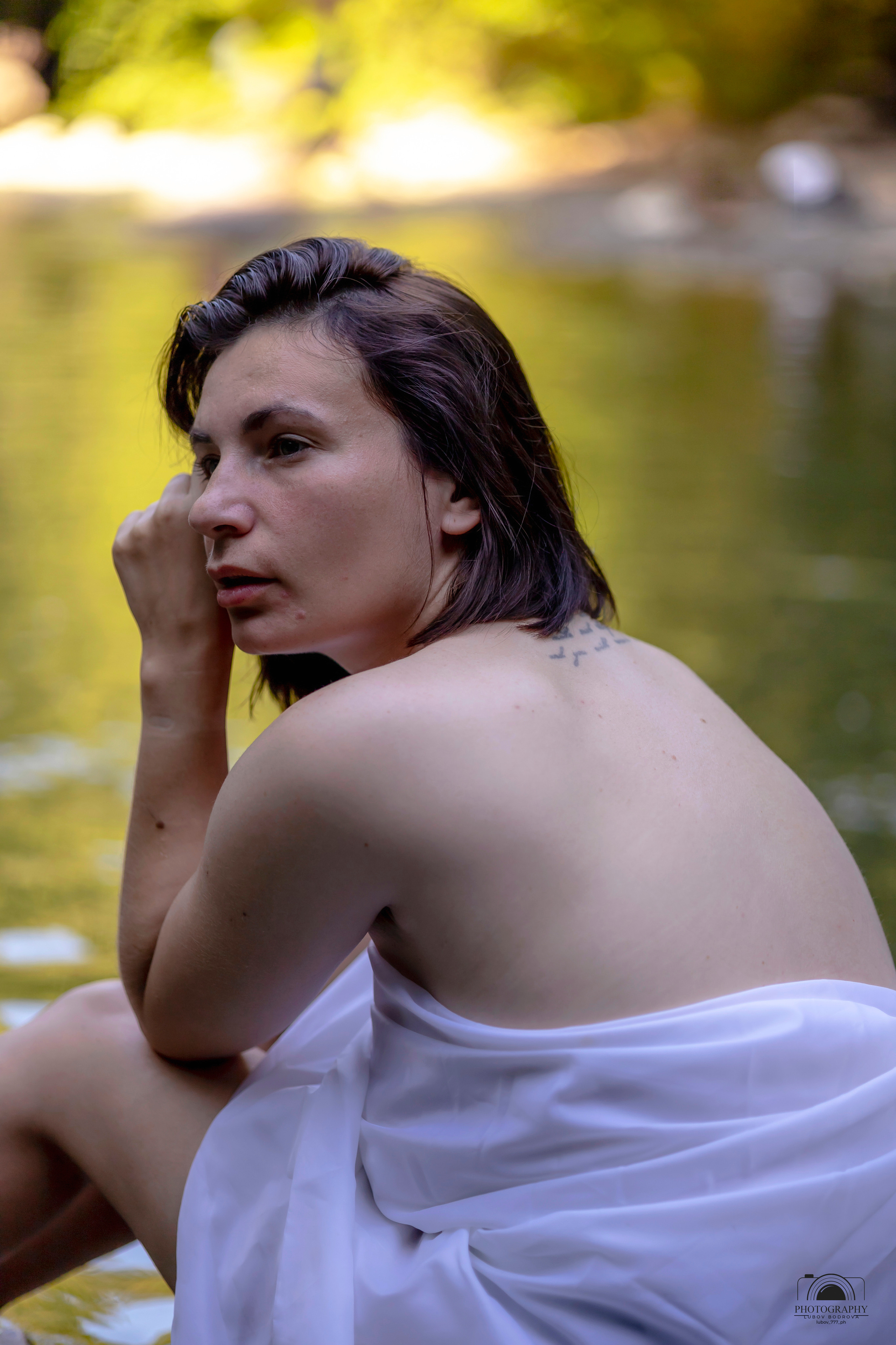 Утро на водопаде. Семейный и портретный фотограф в Геленджике Любовь Бодрова