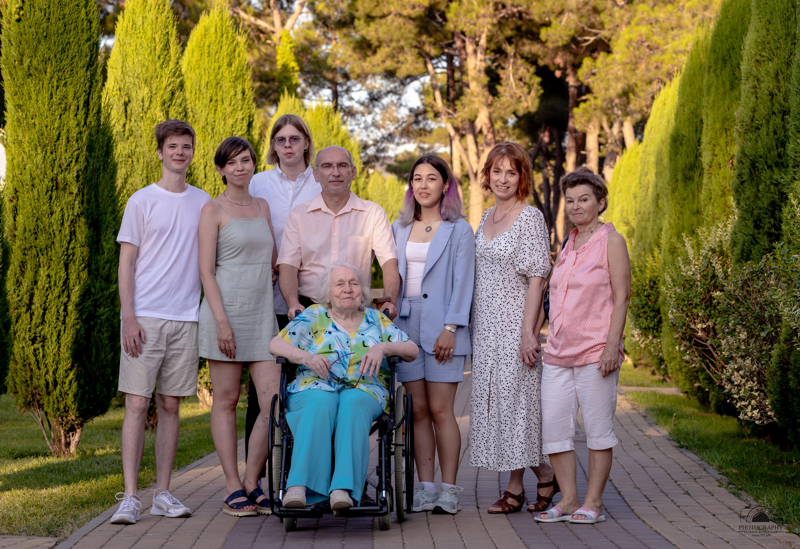 История одного вечера большой семьи. Семейный и портретный фотограф в Геленджике Любовь Бодрова