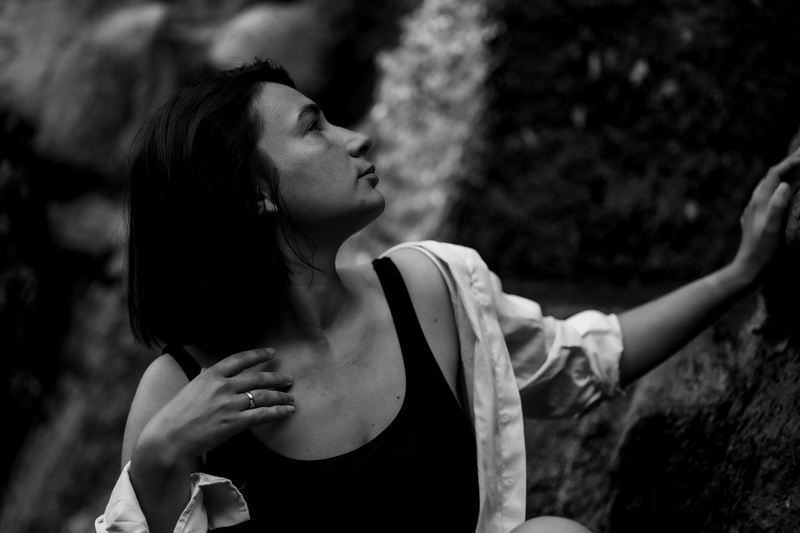 Утро на водопаде. Семейный и портретный фотограф в Геленджике Любовь Бодрова