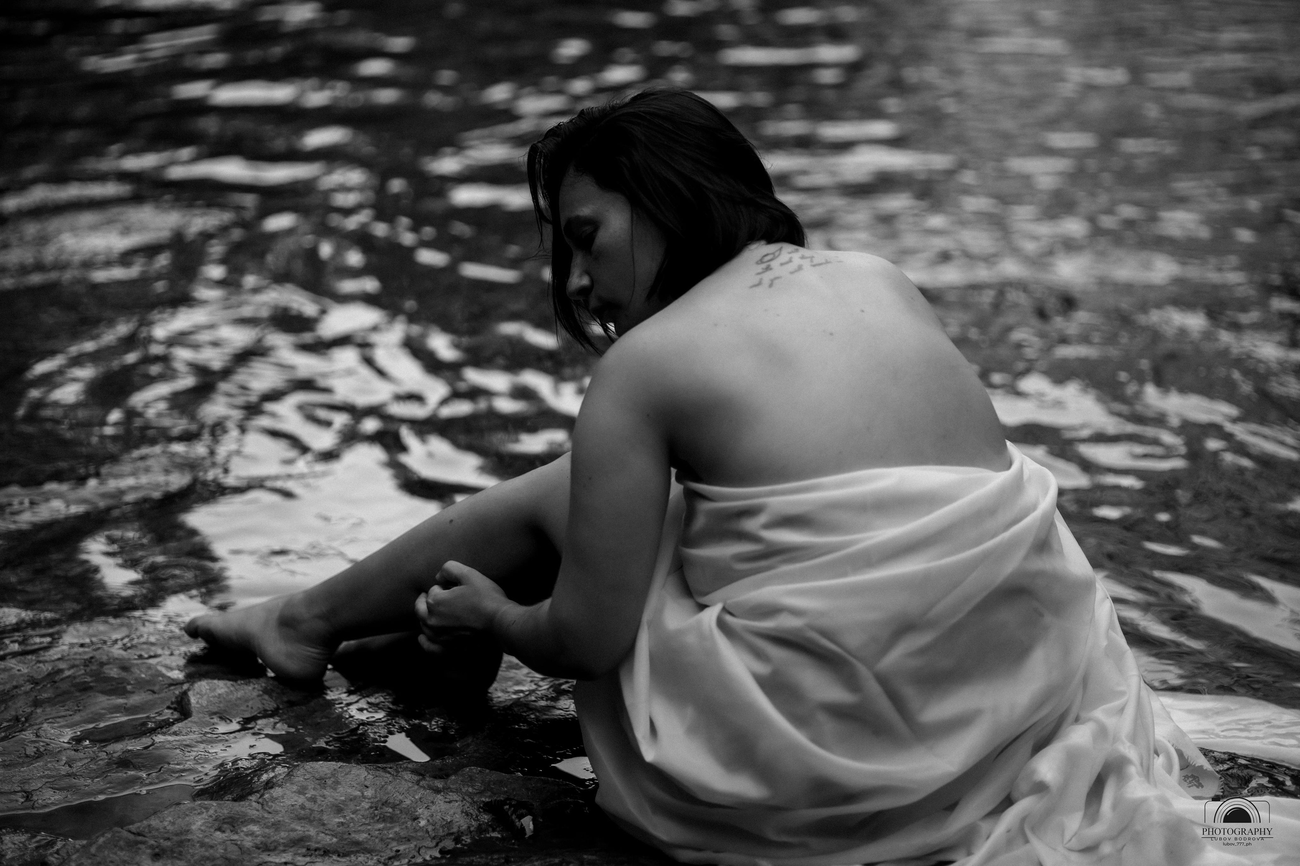 Утро на водопаде. Семейный и портретный фотограф в Геленджике Любовь Бодрова