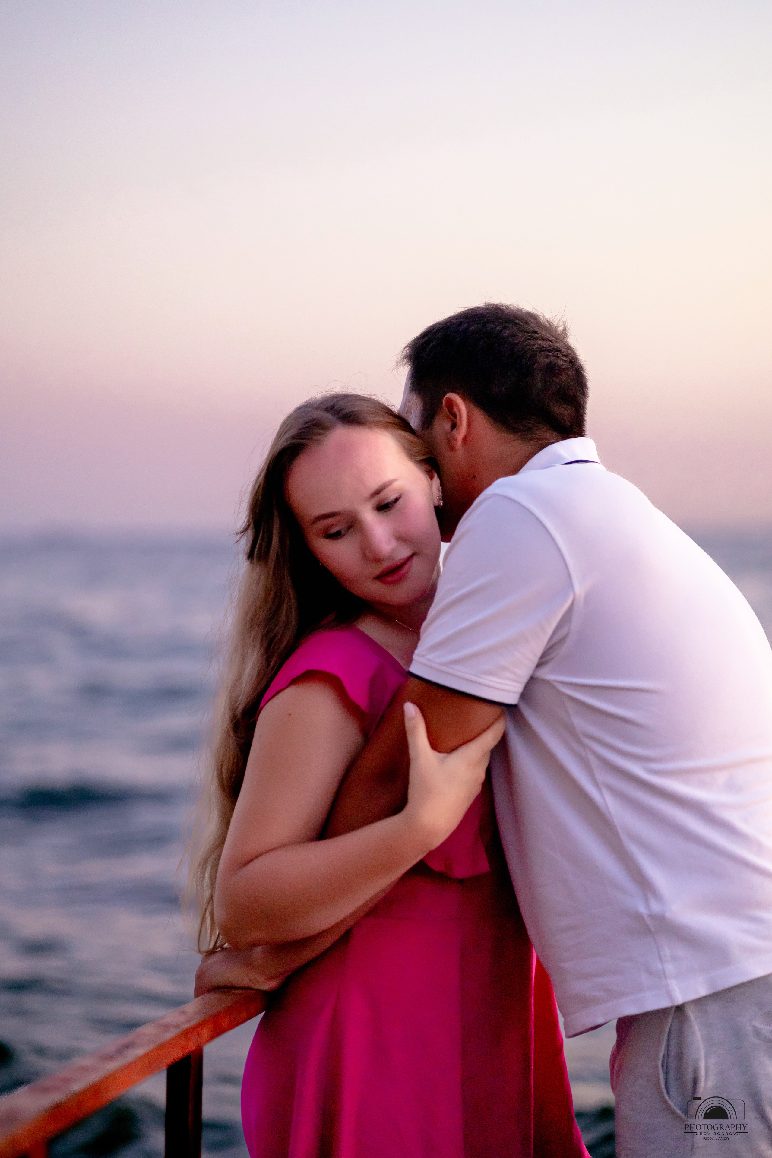 Закат на побережье. Семейный и портретный фотограф в Геленджике Любовь Бодрова