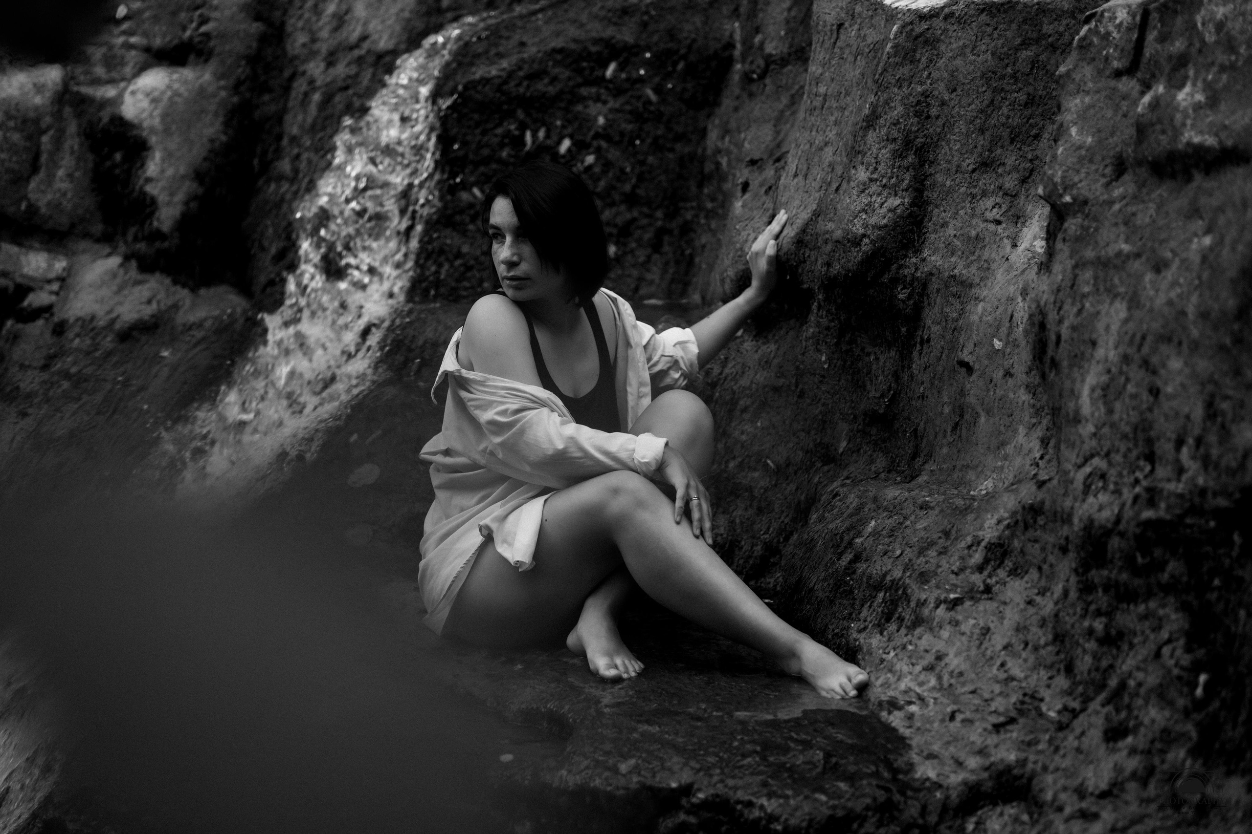 Утро на водопаде. Семейный и портретный фотограф в Геленджике Любовь Бодрова