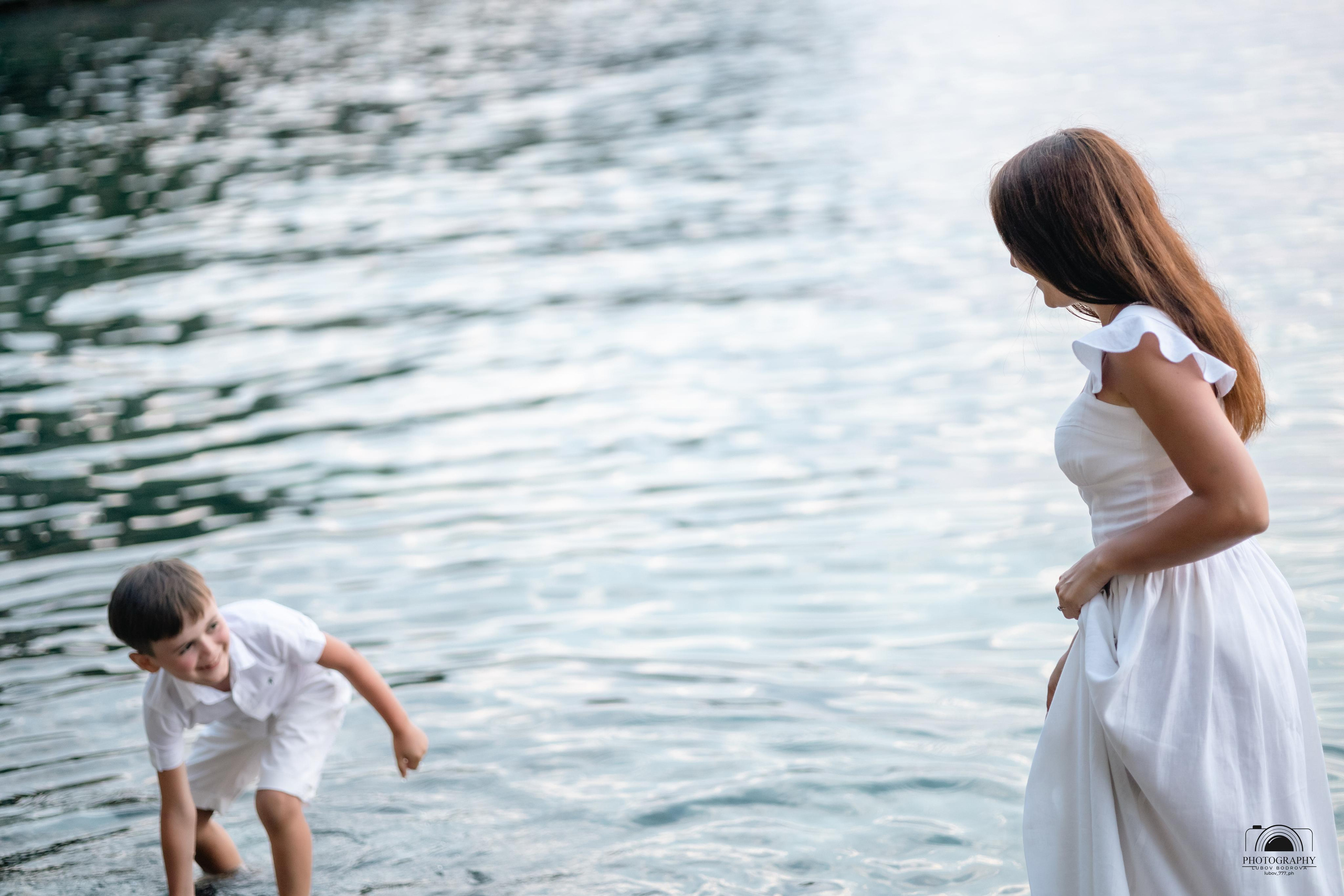 Светлана с сыном Никитой. Семейный и портретный фотограф в Геленджике Любовь Бодрова