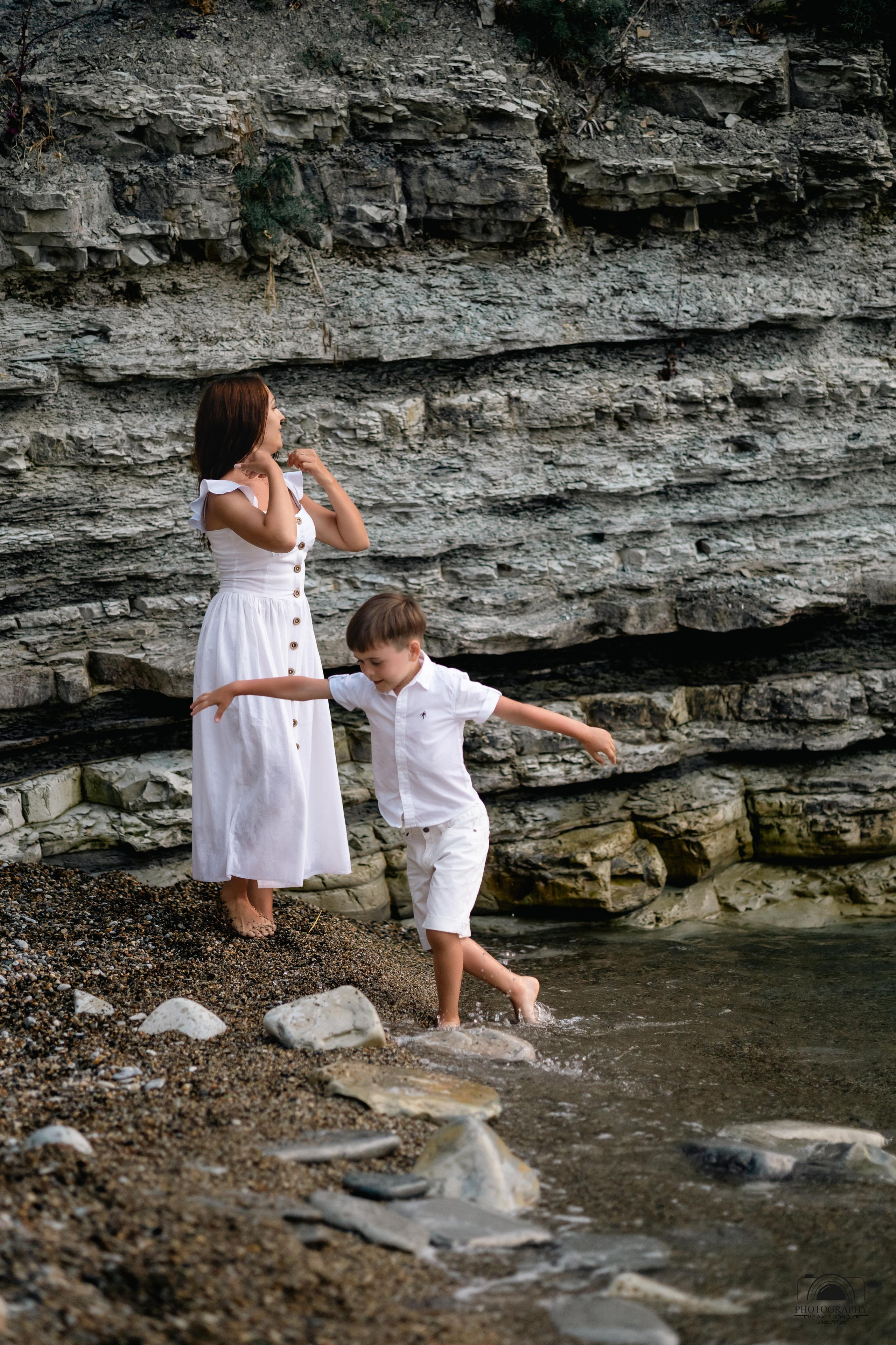 Светлана с сыном Никитой. Семейный и портретный фотограф в Геленджике Любовь Бодрова