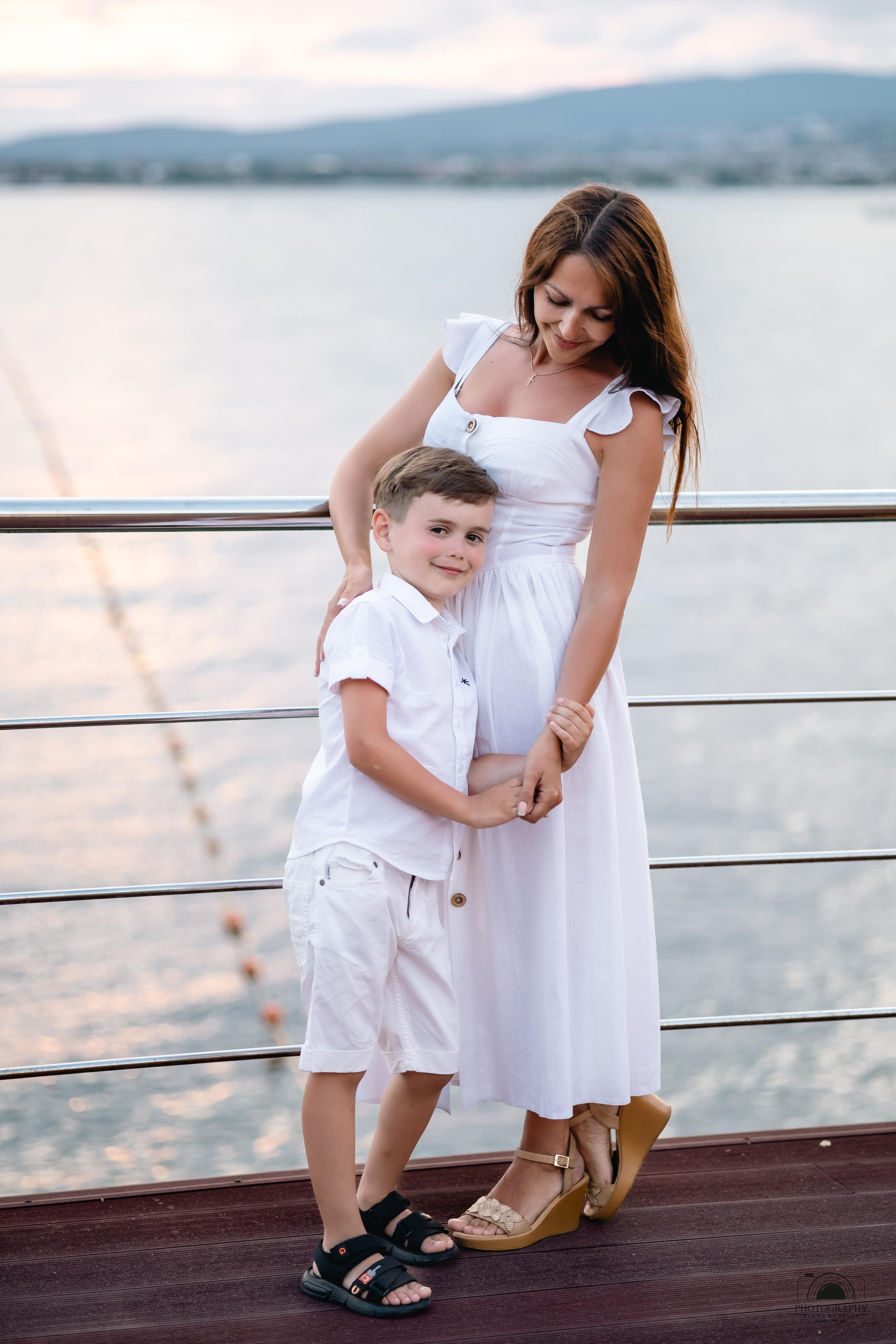 Светлана с сыном Никитой. Семейный и портретный фотограф в Геленджике Любовь Бодрова