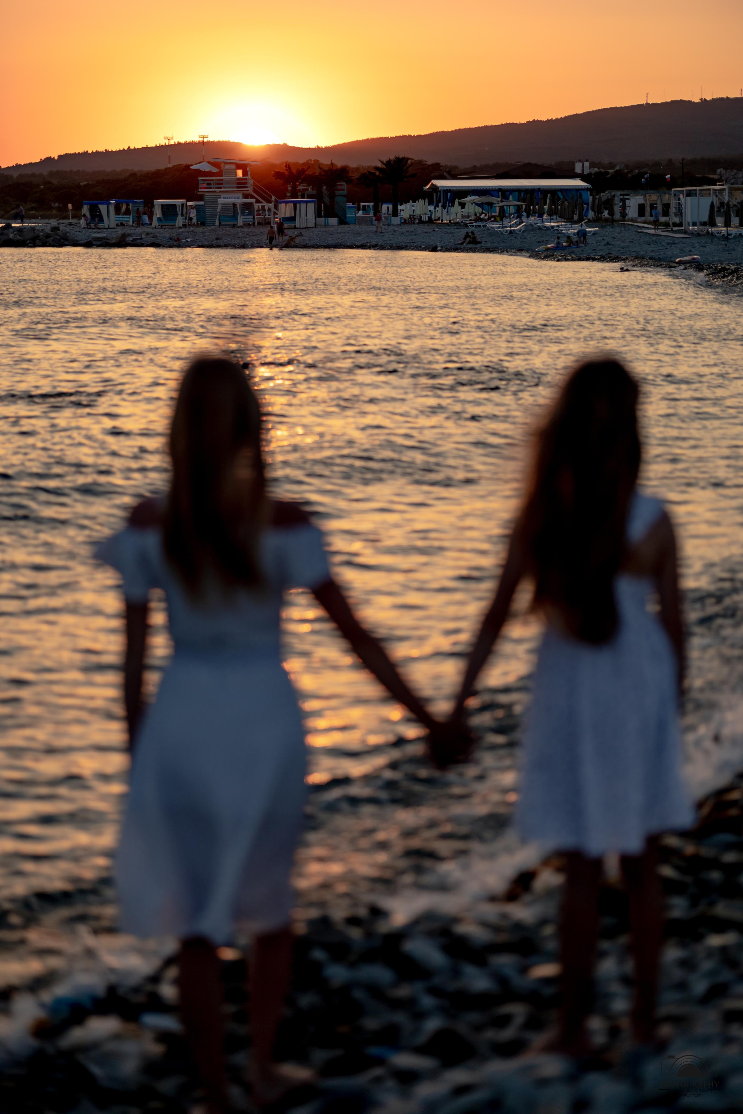 Елена с дочерью Анастасией. Семейный и портретный фотограф в Геленджике Любовь Бодрова