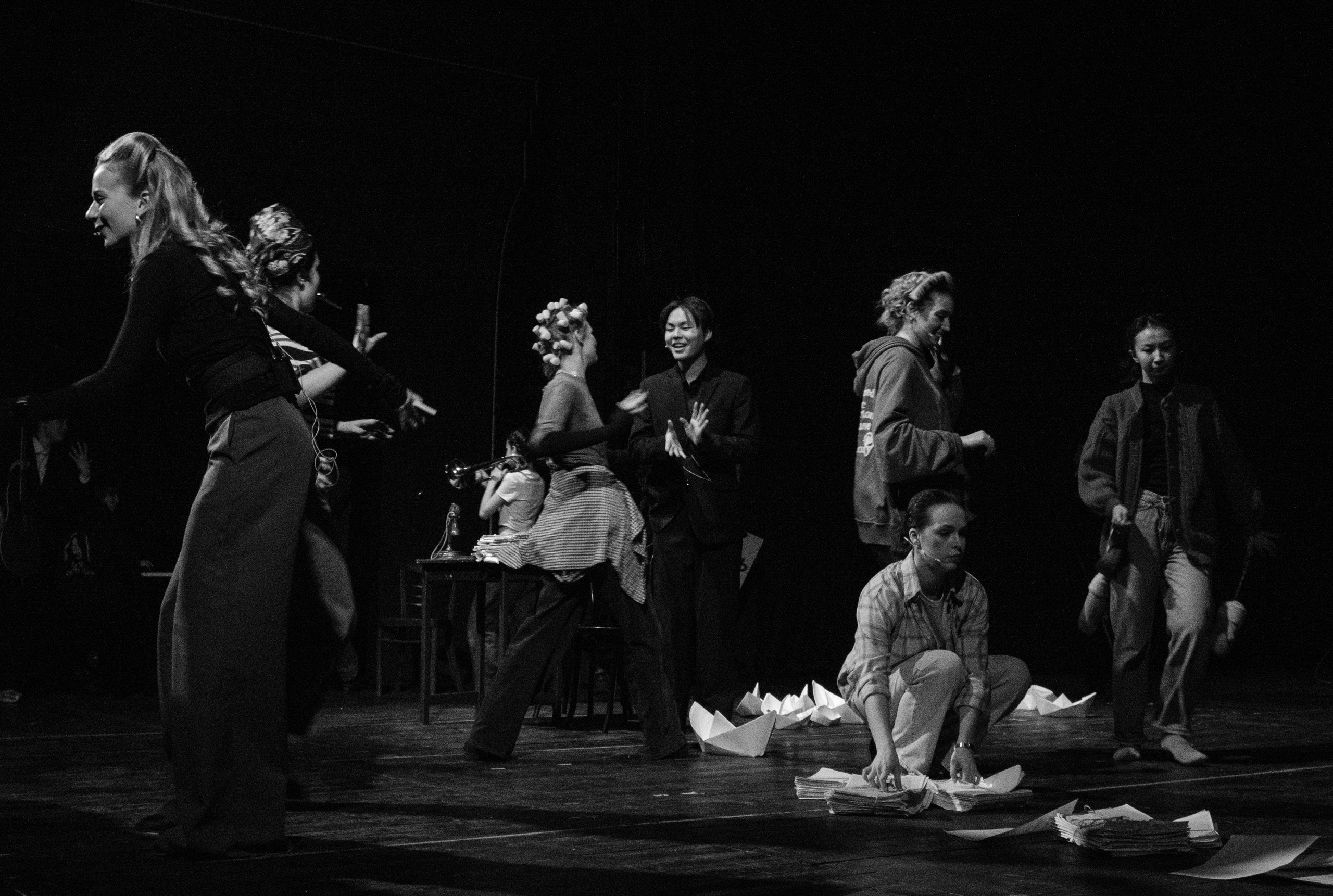 Фестиваль студенческих спектаклей «Первый план». Репетиции студентов ГИТИС и ВТУ им. Щепкина. Дмитриева Елена. Портретный и ню-фотограф в Москве