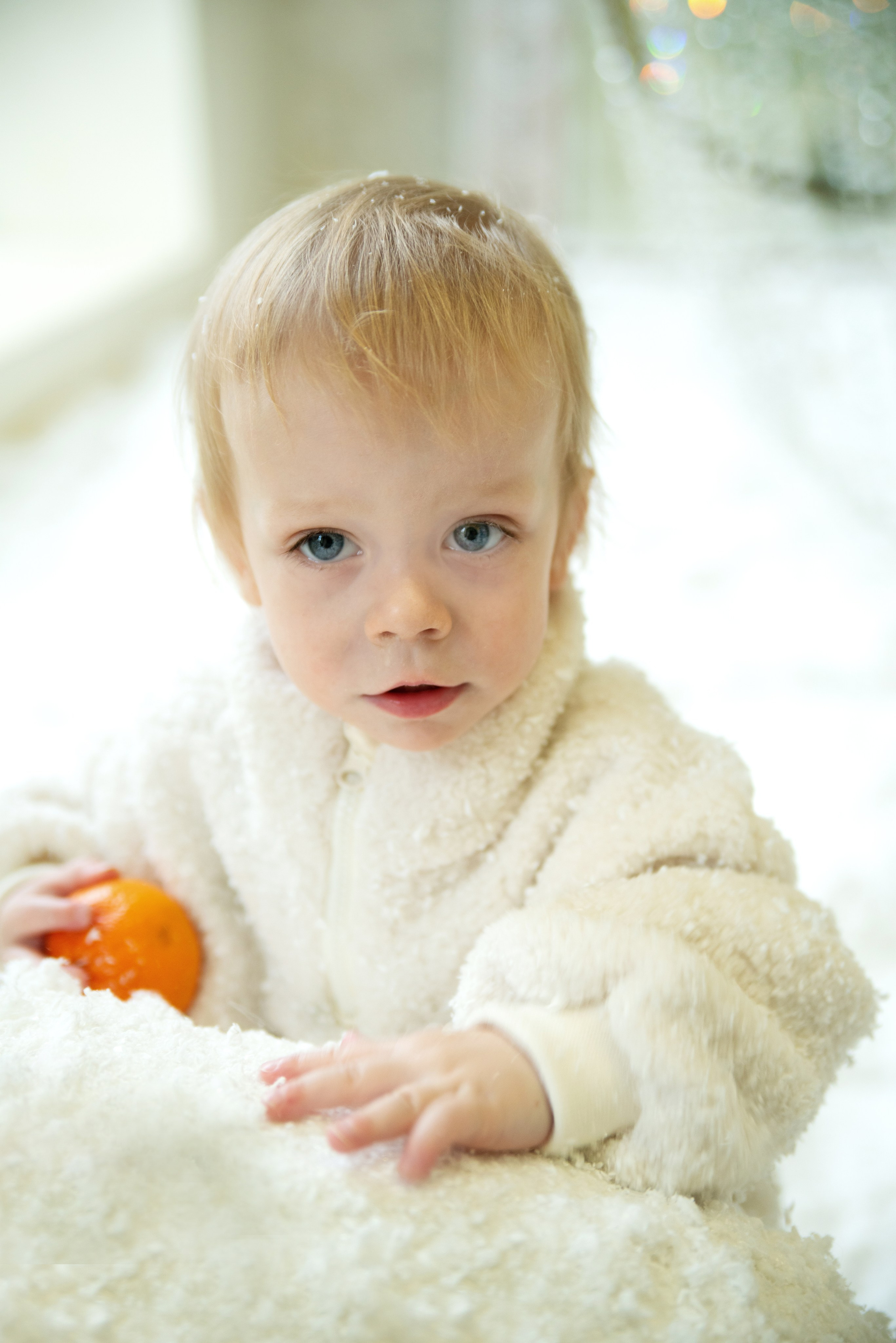 Дети в снежной студии. Фотограф и дизайнер в Москве Екатерина Лобачева