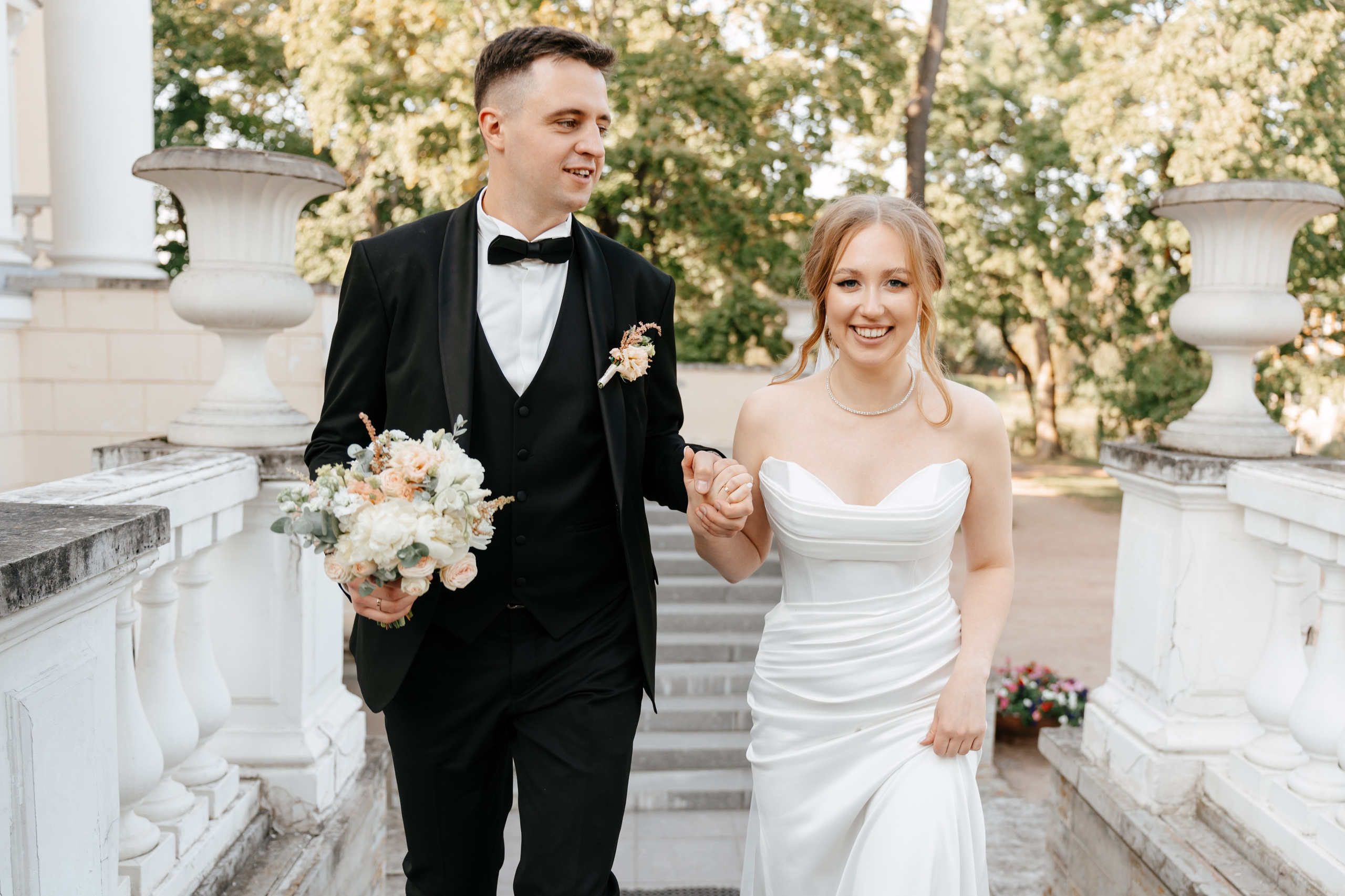 Свадебная фотосессия в Пушкине. Семейный и свадебный фотограф в Санкт-Петербурге и Москве