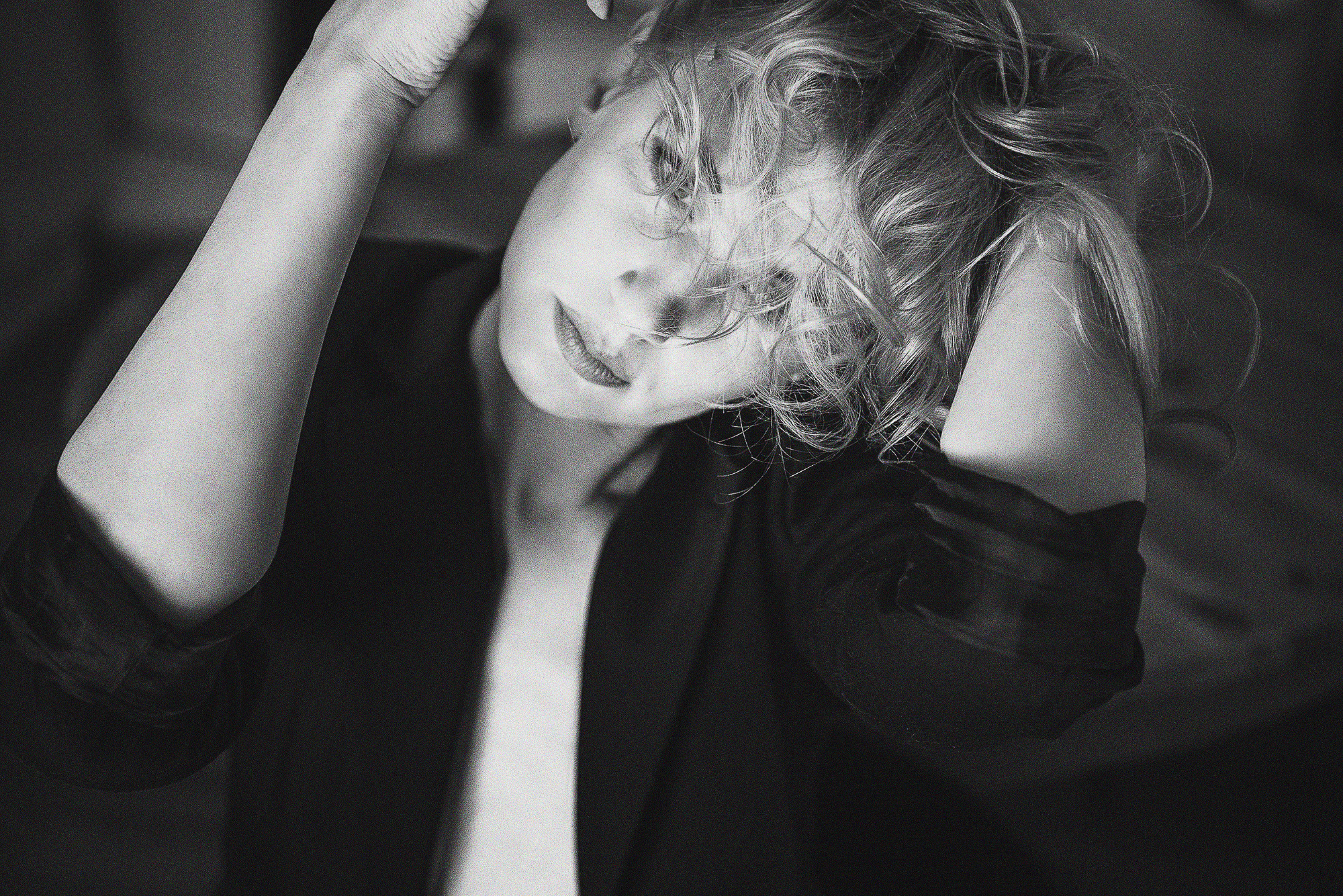 чувственный женский портрет