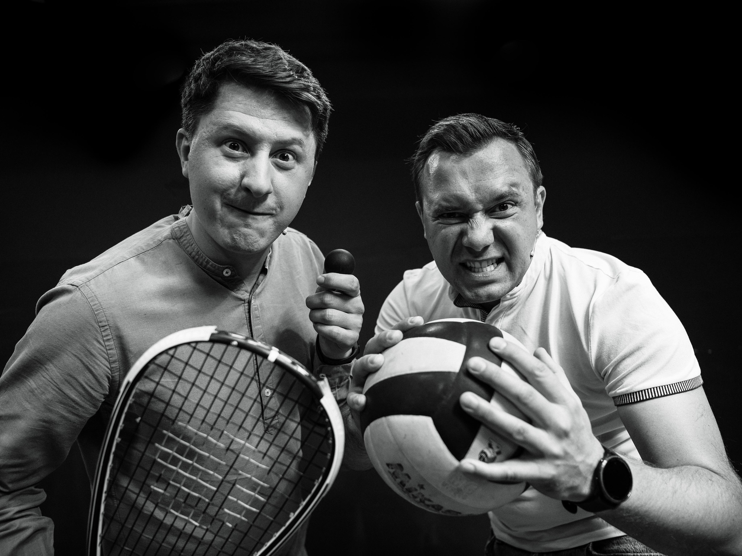 спортивная съёмка в чернобелом формате