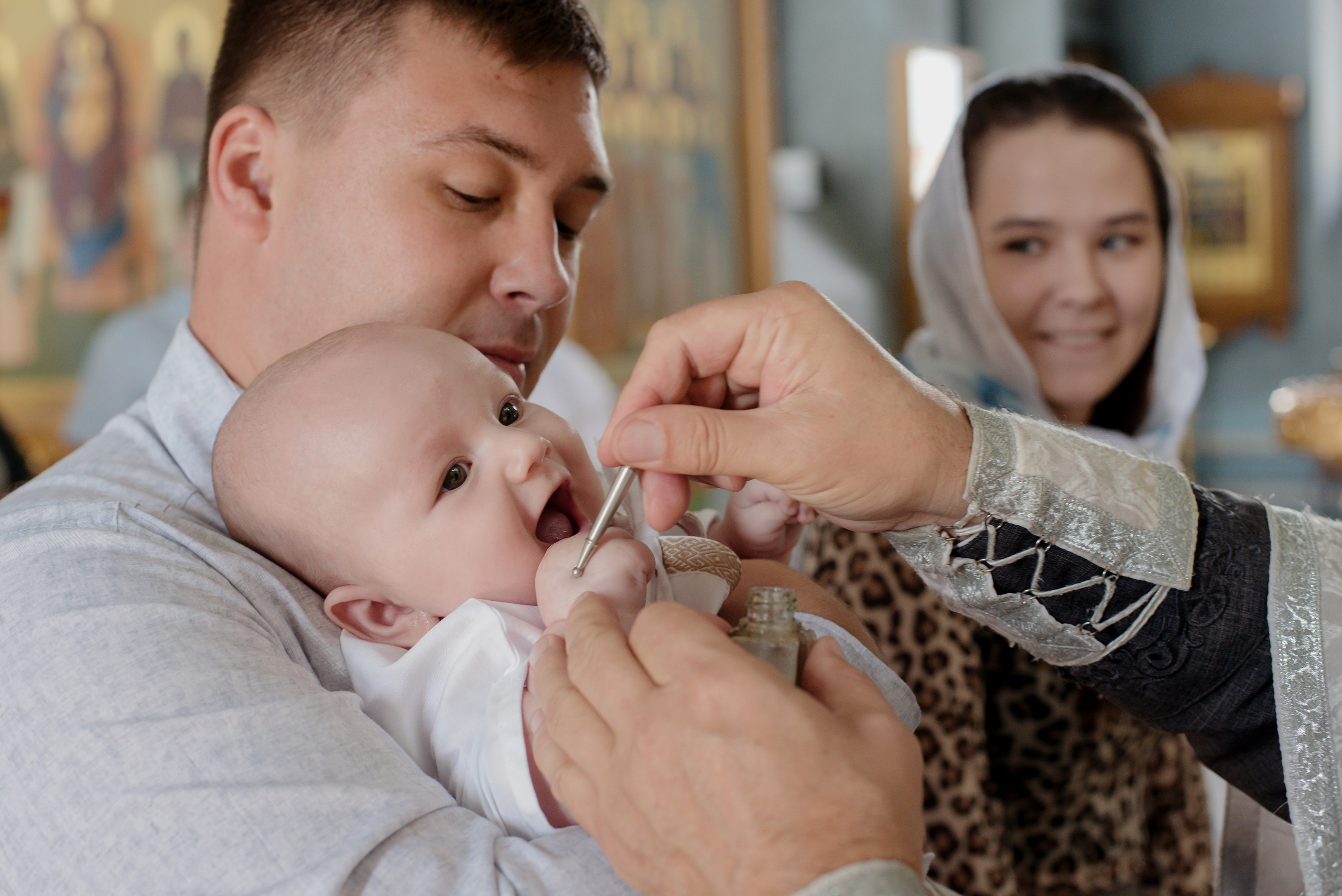 Крещение Дмитрия. Королева Елена Свадебный и семейный фотограф в Туле