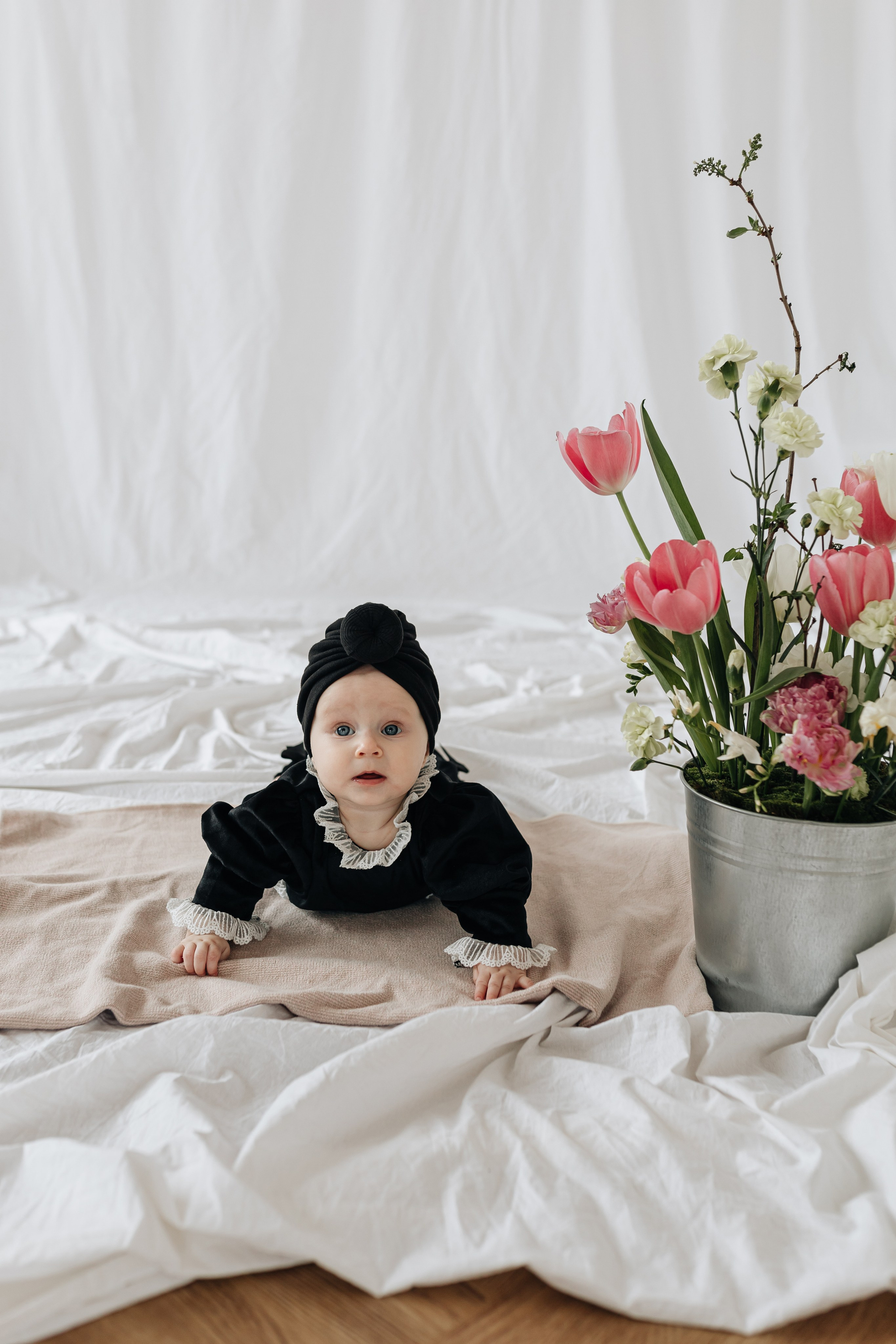 Семейная съёмка в студии. Фотограф Трифон Мира