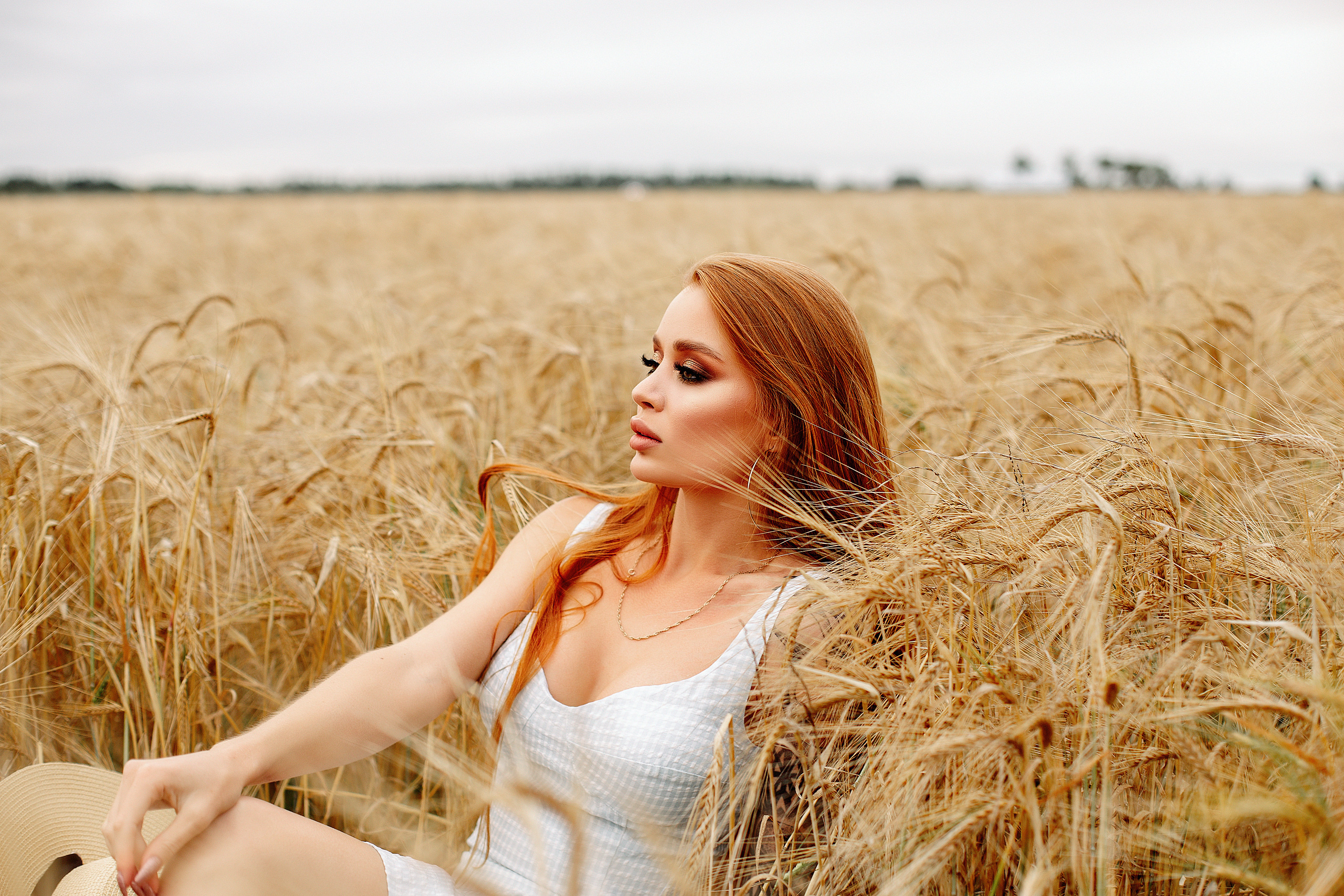 Пшеничное поле. Свадебный фотограф Санкт-Петербург  Москва