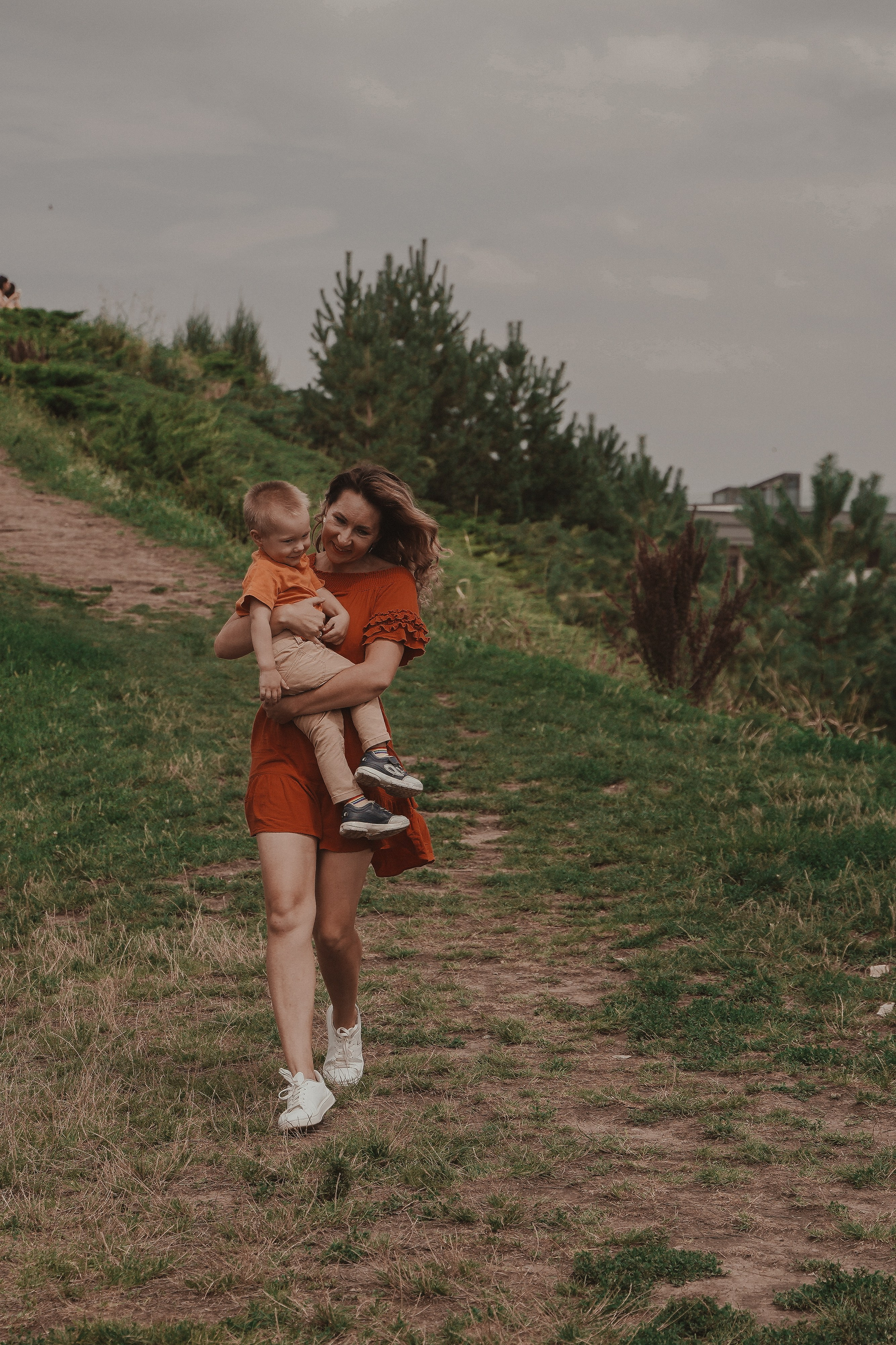 Семейная фотосессия в Немецкой деревне. Семейный и женский фотограф в Краснодаре Анастасия Приймак