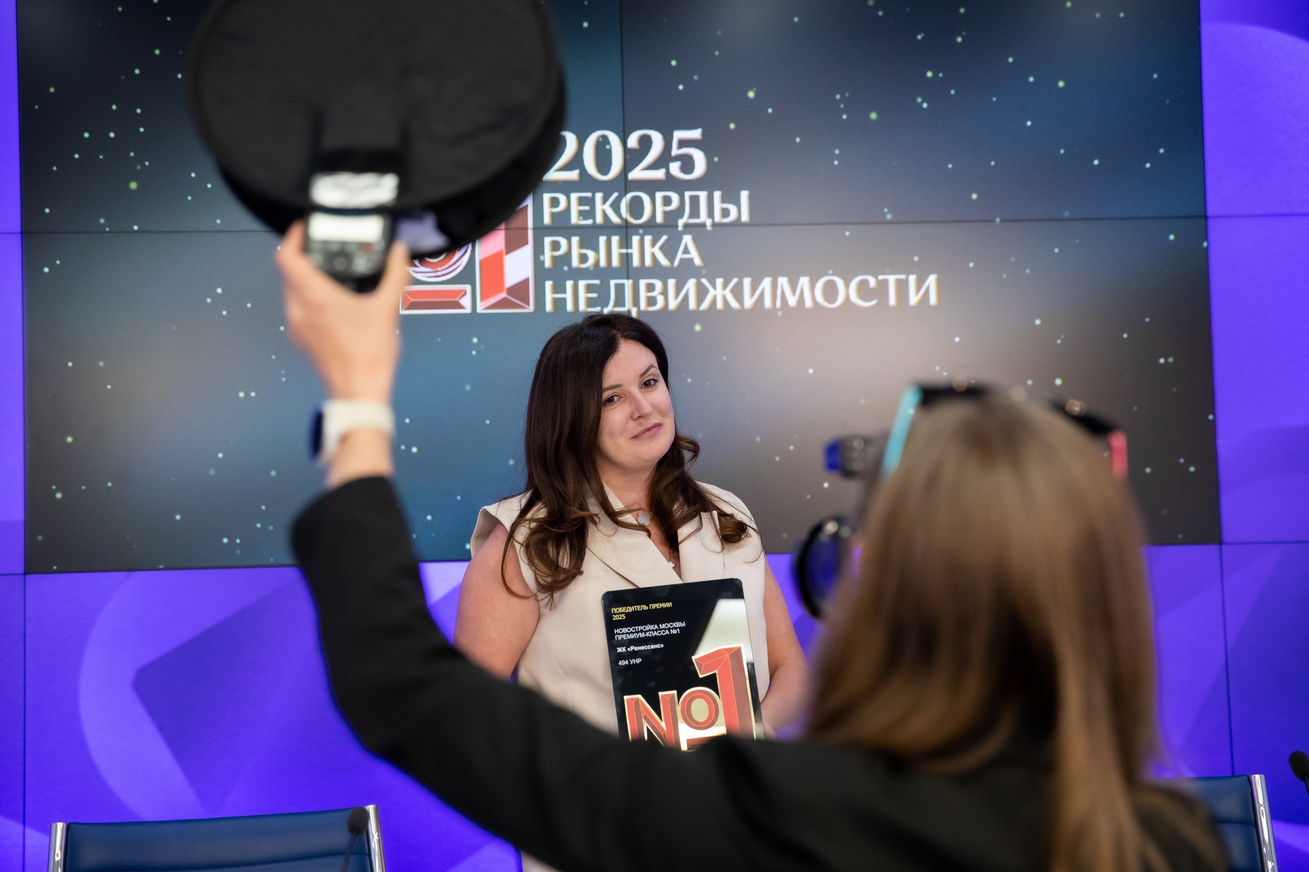 Премия рекорды рынка недвижимости. Съемка для Радио КП. Репортажный фотограф в Москве Зуйко Оксана