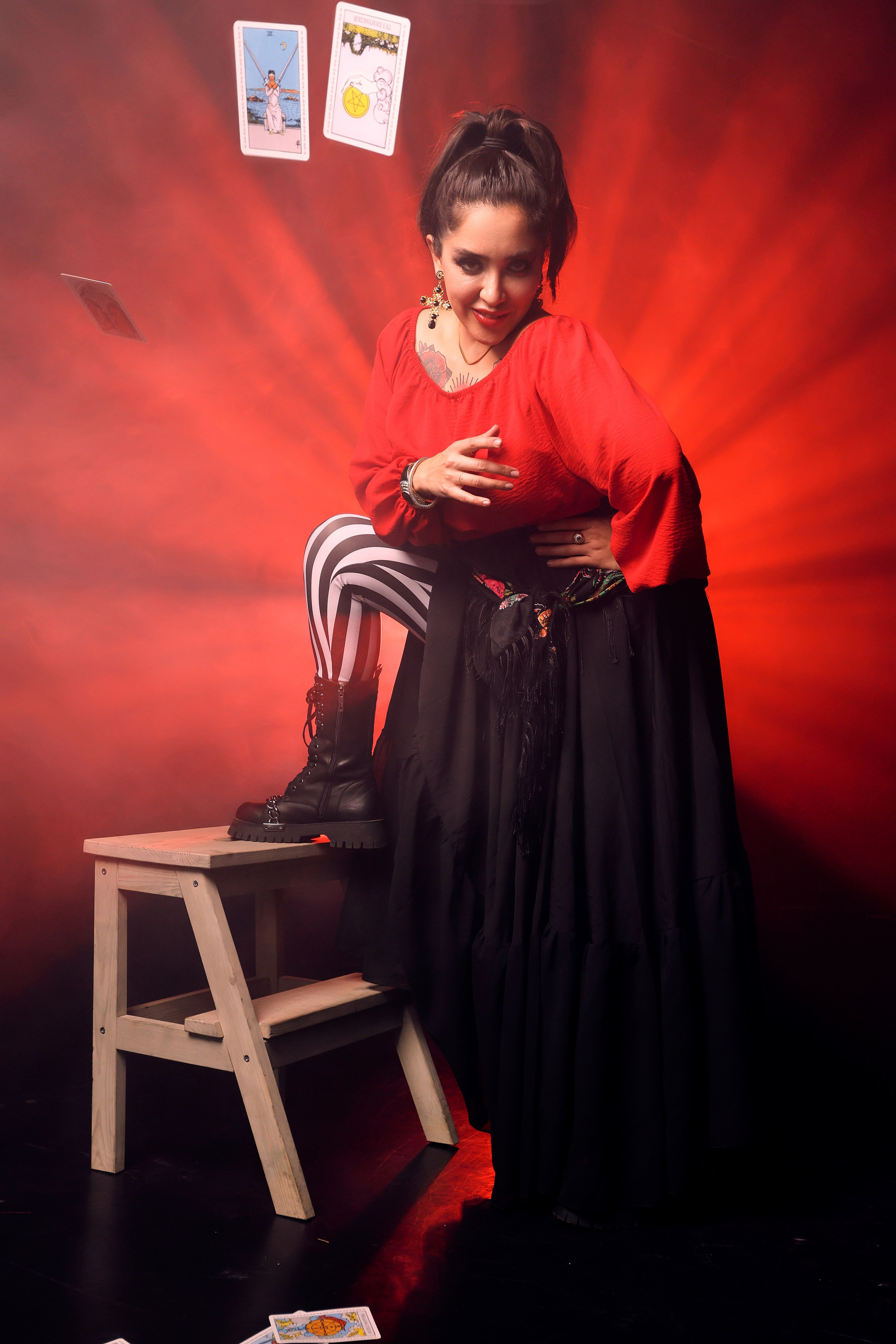 Фотосессия в цыганском образе