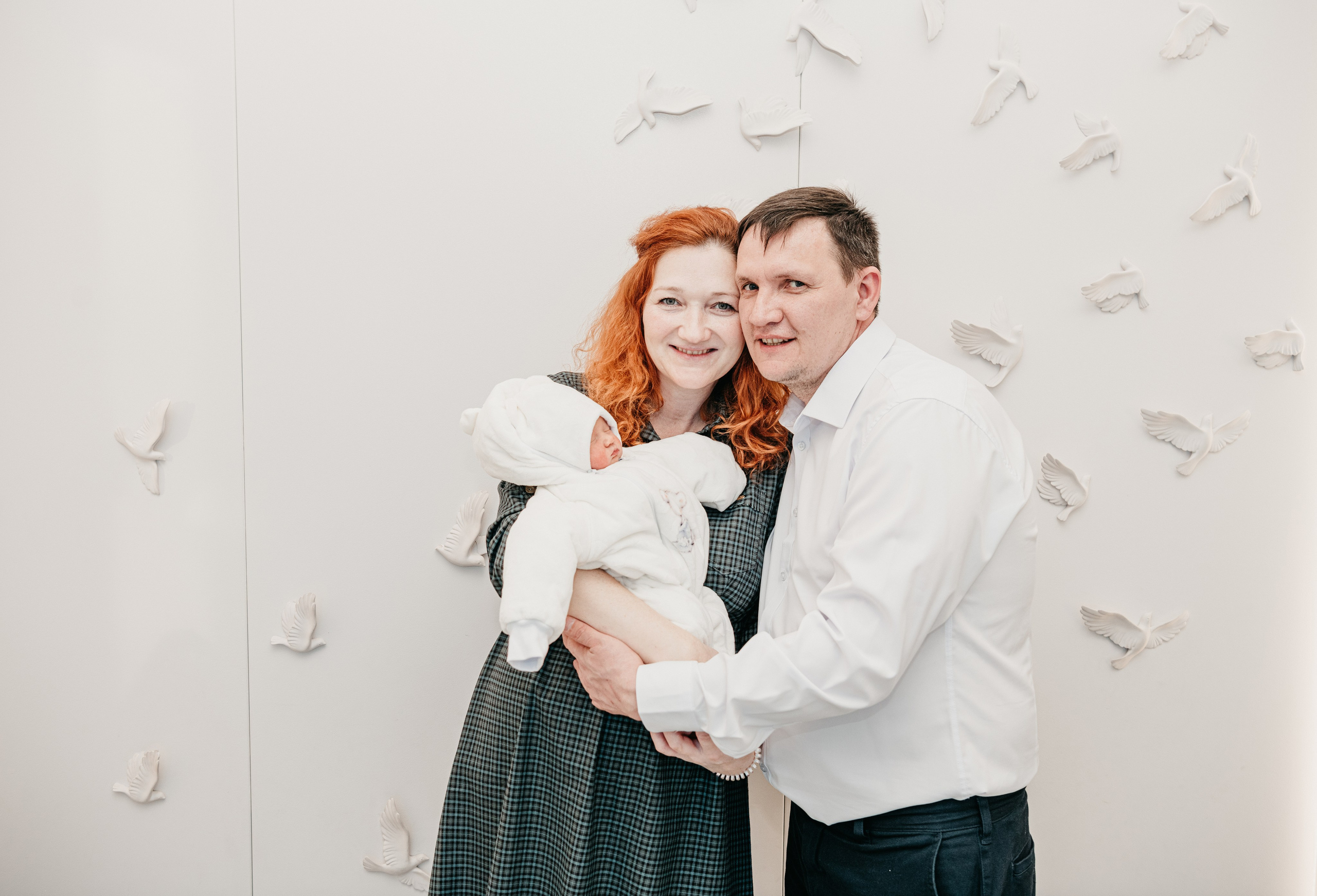 Выписка Алены. 4 роддом. Фотограф на выписку из роддома в Москве и МО