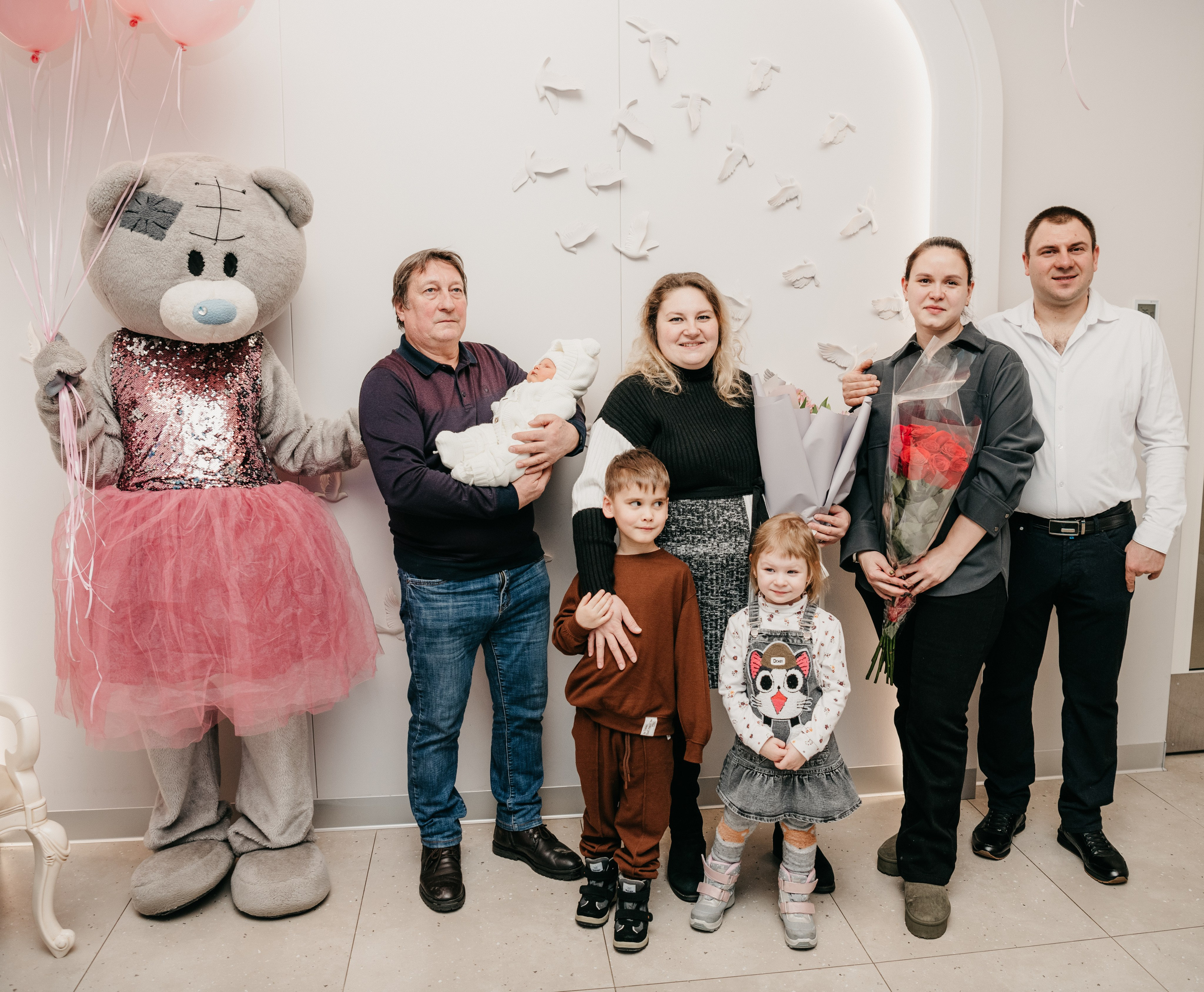 Выписка Александры. Фотограф на выписку из роддома в Москве и МО