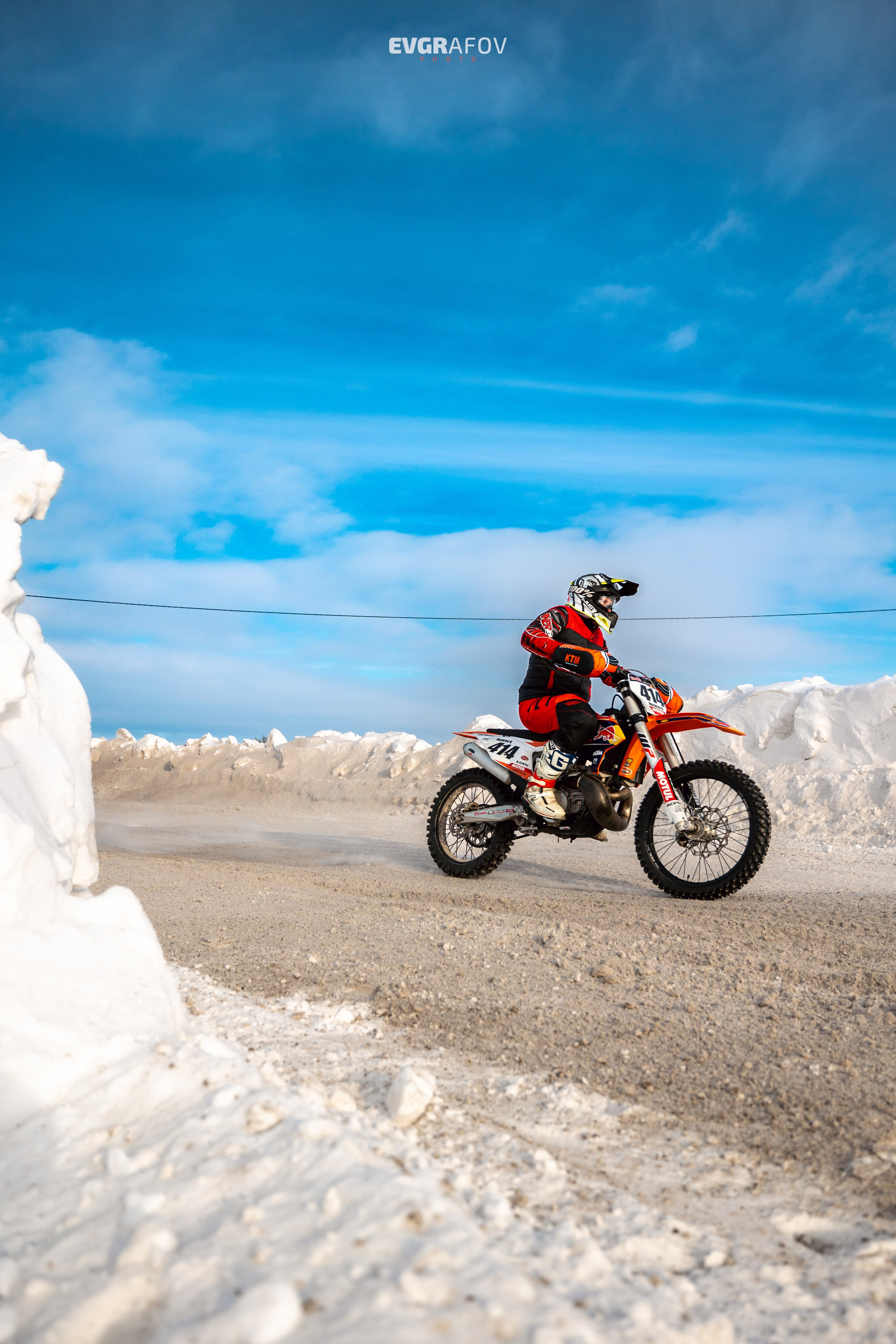 Открытый кубок Республики Татарстан по мотокроссу 3 этап. 4 февраля 2024 г. Фотограф Евграфов Александр