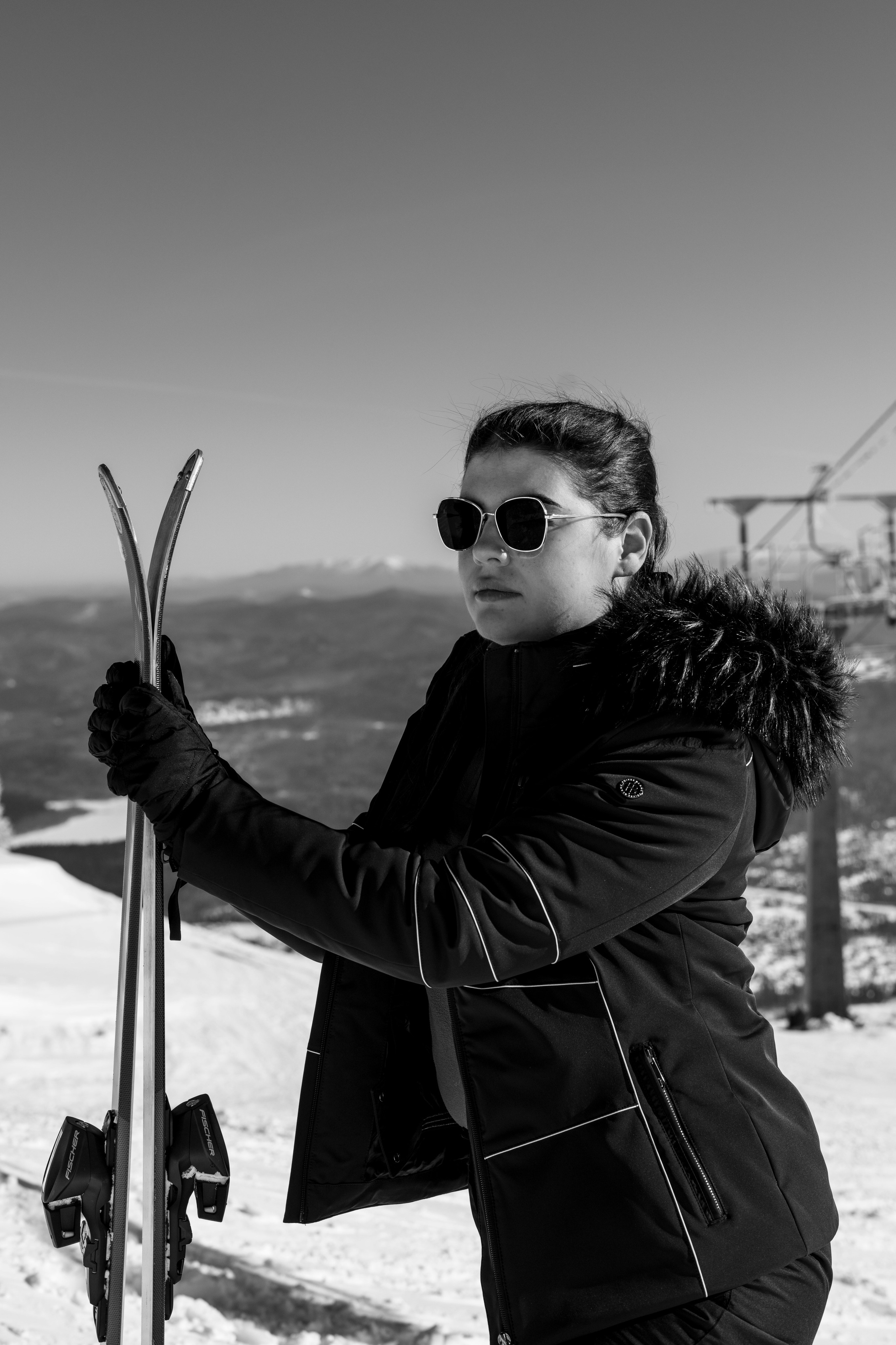 Фотосессия на вершине. Анастасия Паршукова — фотограф Шерегеш Новосибирск