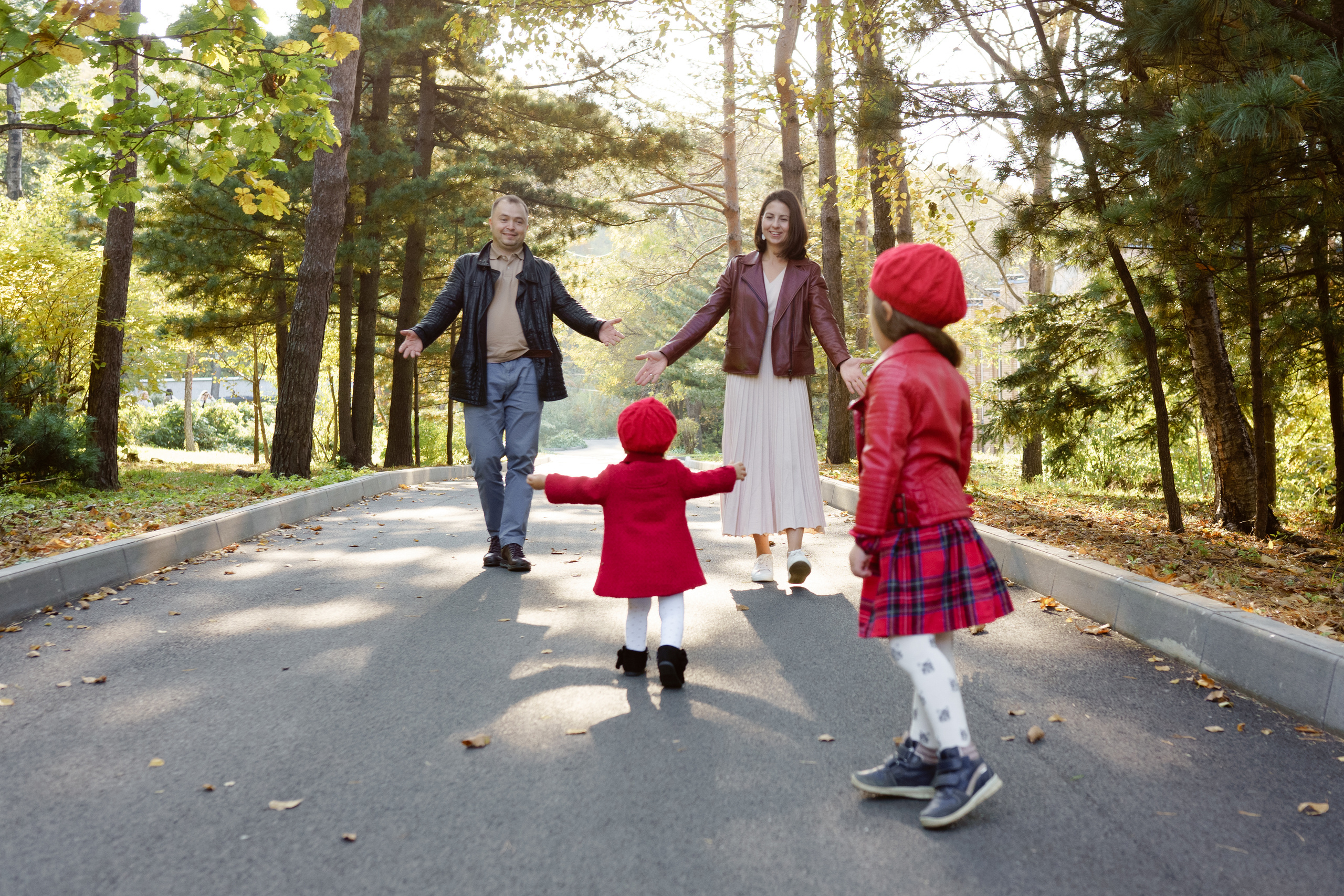 Анютка, Женя, Поля и Яночка. Nadia Fay