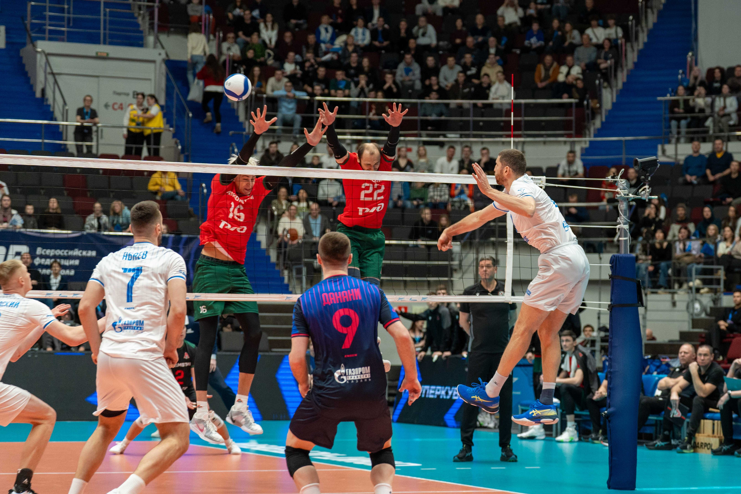 Зенит-Казань — Локомотив: финал Суперкубка России 2025 | волейбол, фотогалерея — Антон Гауф. Спортивный фотограф в Санкт-Петербурге | Антон Гауф